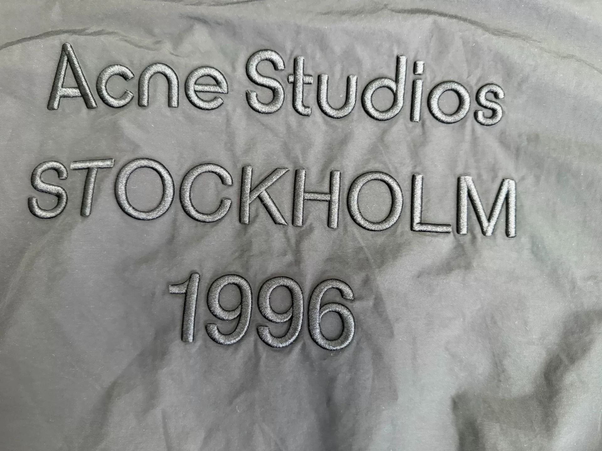 Acne Studios Acne Studios Back Logo Zip Jacket Size XS Size US XS / EU 42 / 0 - 4 Thumbnail