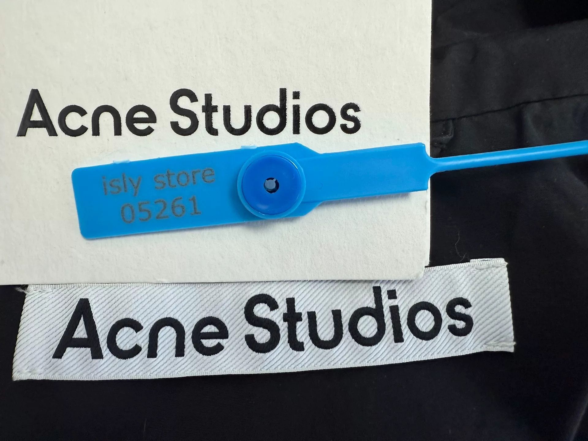 Acne Studios Acne Studios Back Logo Zip Jacket Size XS Size US XS / EU 42 / 0 - 5 Thumbnail