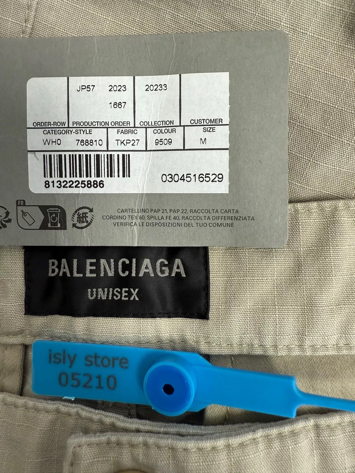 Balenciaga Balenciaga Beige Flare Cargo Pants Size 32 Size US 32 / EU 48 - 5 Thumbnail