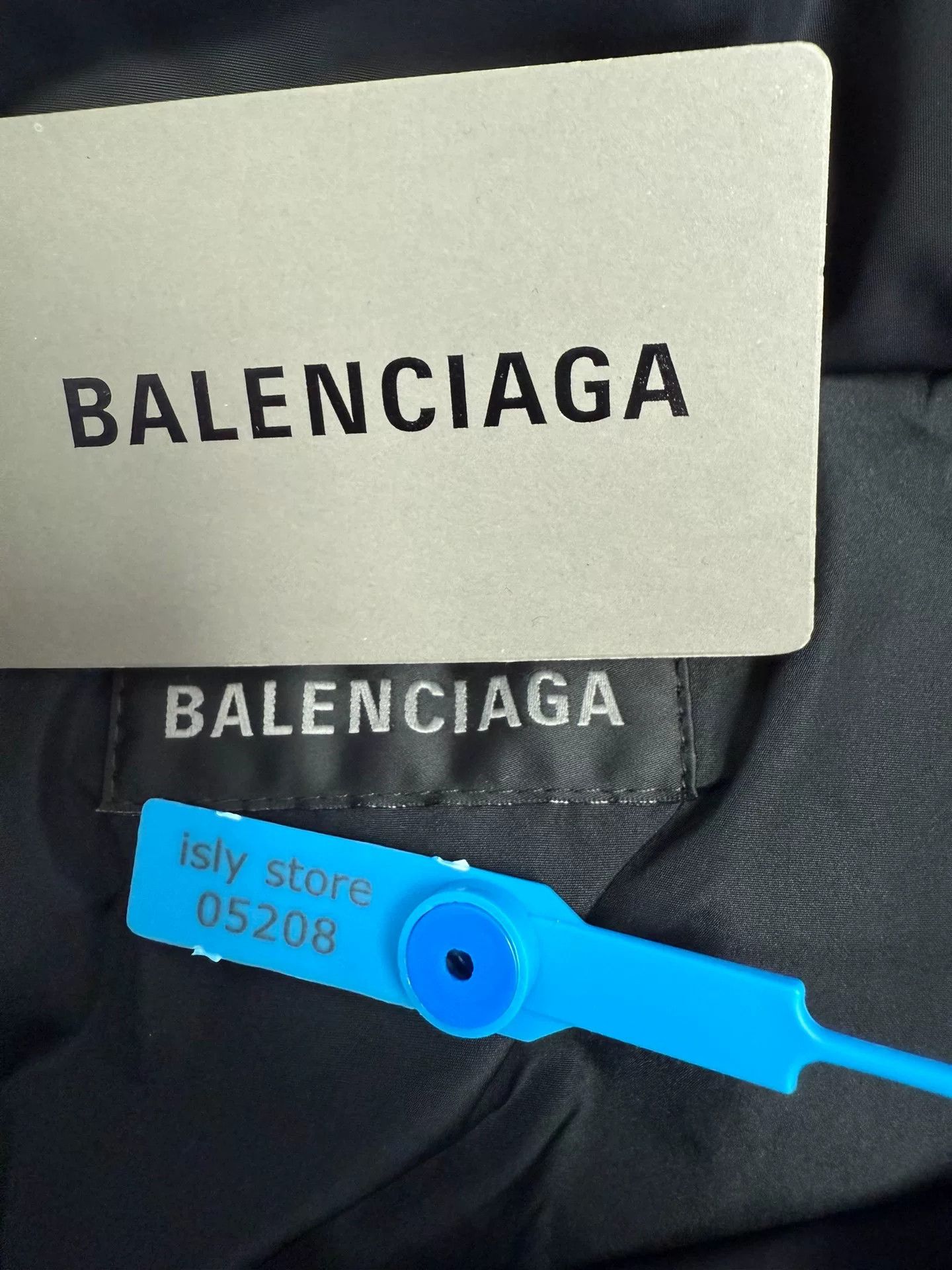 Balenciaga Balenciaga Metal Logo Embroidered Puffer Jacket Size 46 Size US S / EU 44-46 / 1 - 5 Thumbnail