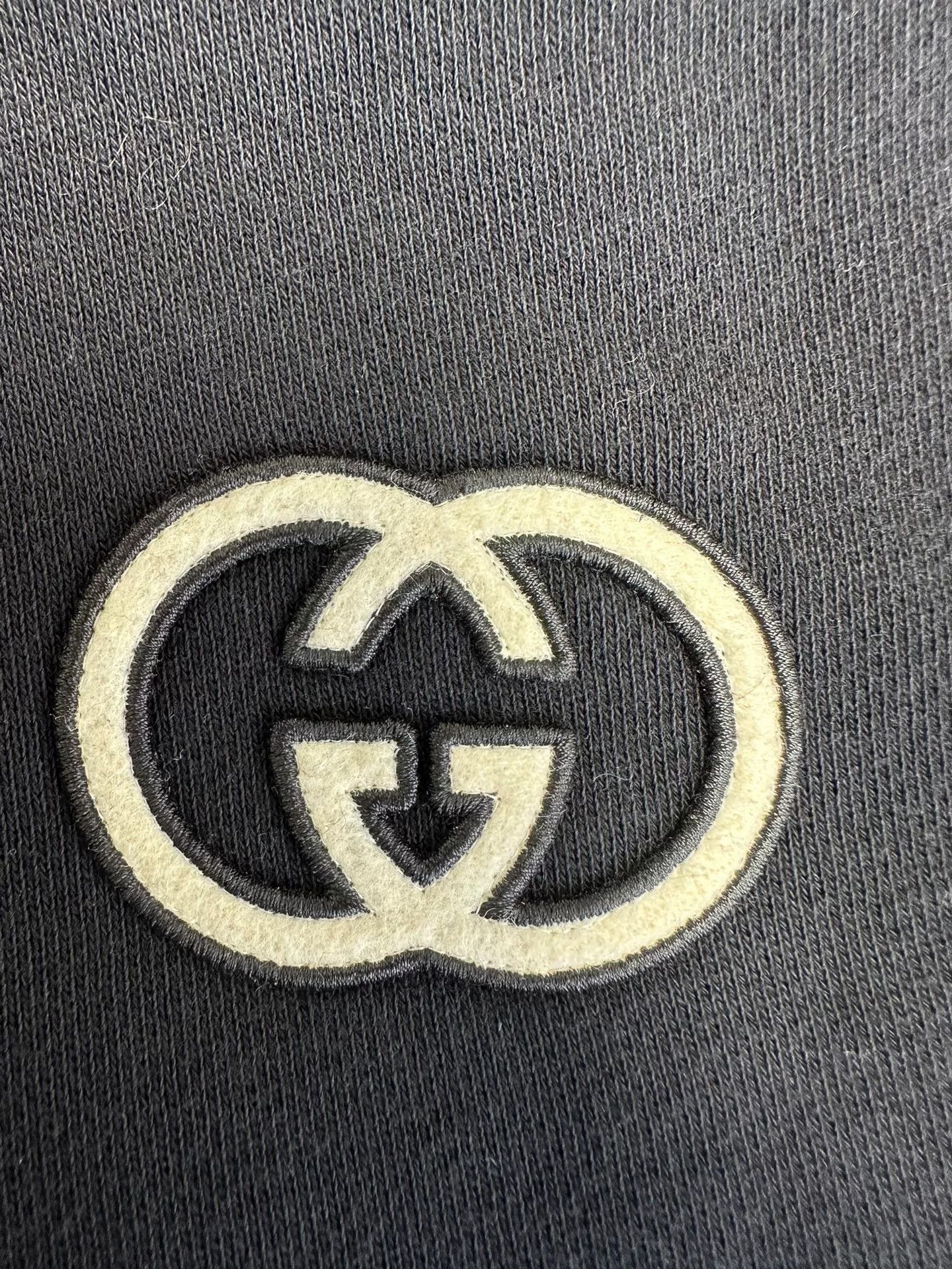 Gucci Gucci Interlocking G Patch Cotton Hoodie US XS Size US XS / EU 42 / 0 - 4 Thumbnail