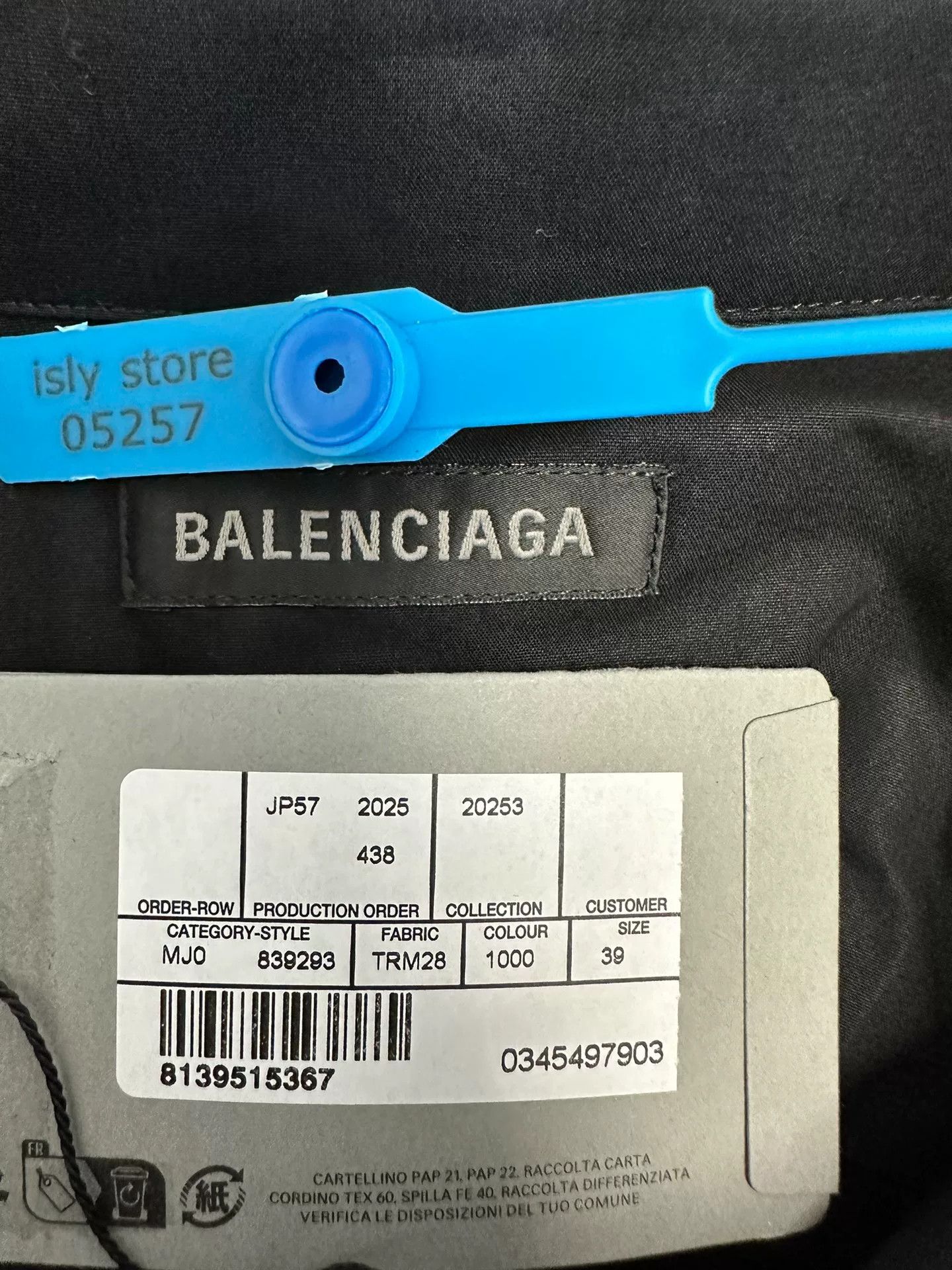 Balenciaga Balenciaga Heart Logo Short Sleeve Shirt US M Size US M / EU 48-50 / 2 - 5 Thumbnail