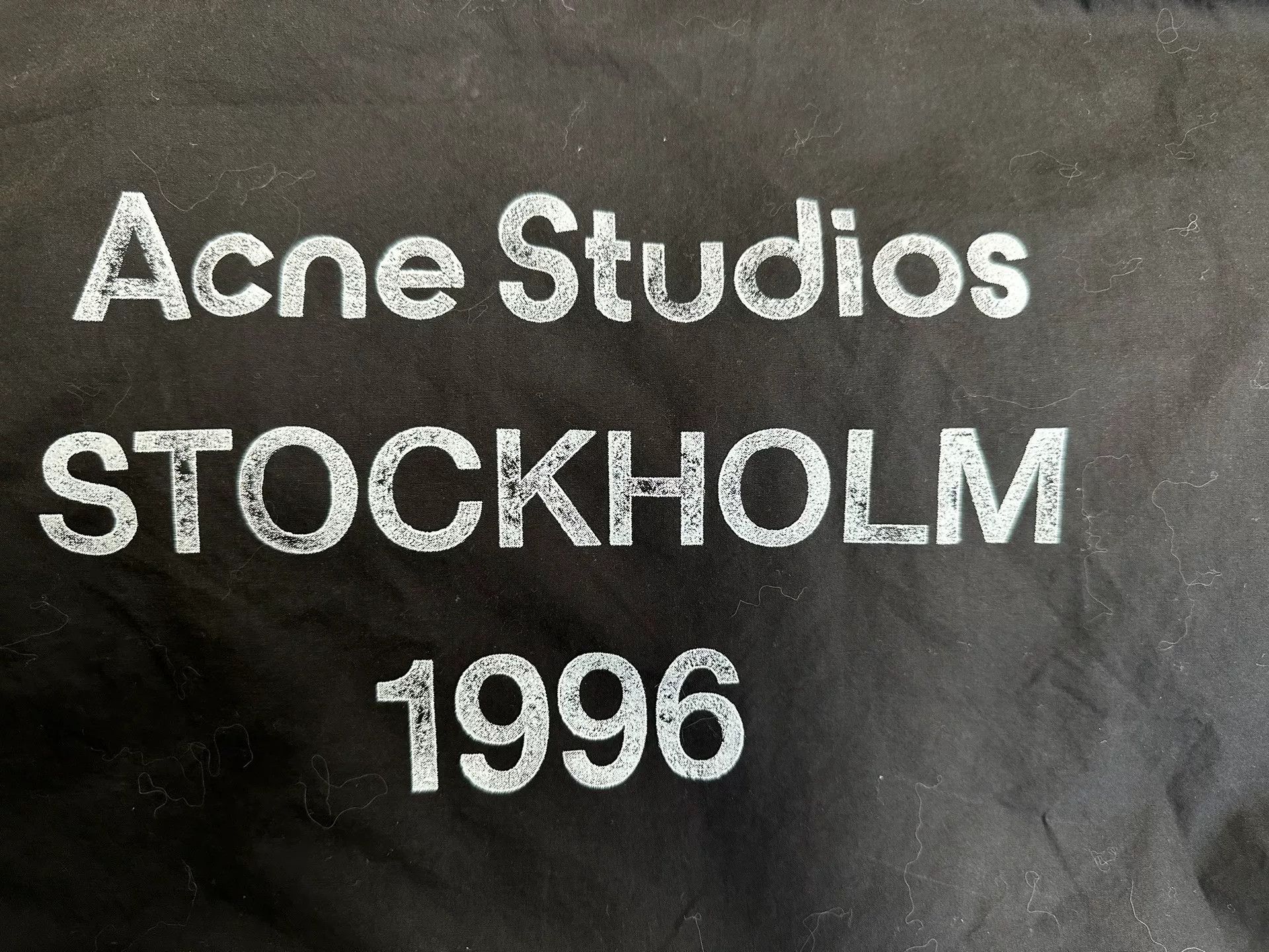 Acne Studios Acne Studios Stockholm 1996 Logo Zip Jacket 42 Size US XS / EU 42 / 0 - 4 Thumbnail
