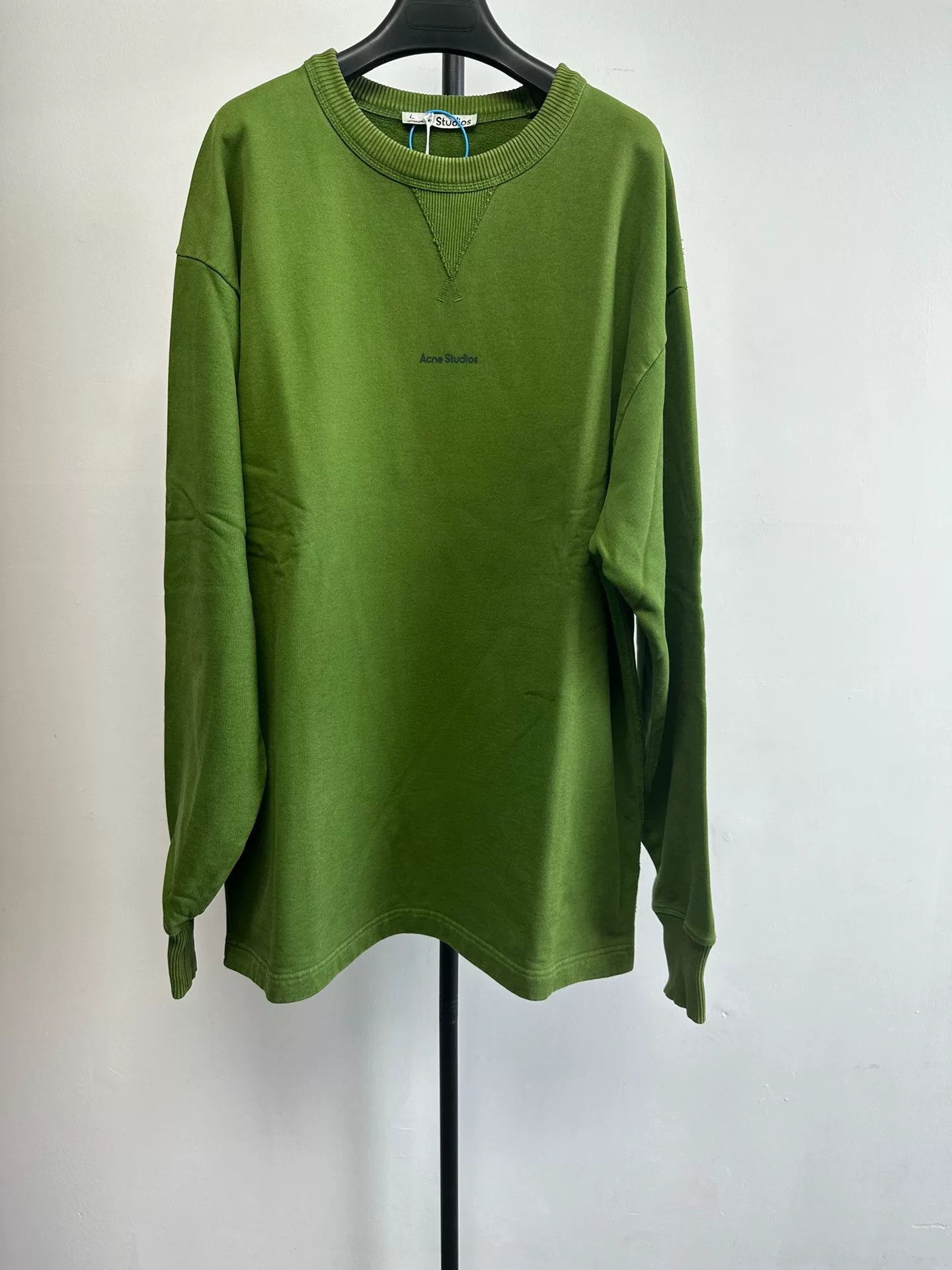 Acne Studios Acne Studios Logo Print Crewneck Sweatshirt Size M Size US M / EU 48-50 / 2 - 2 Thumbnail
