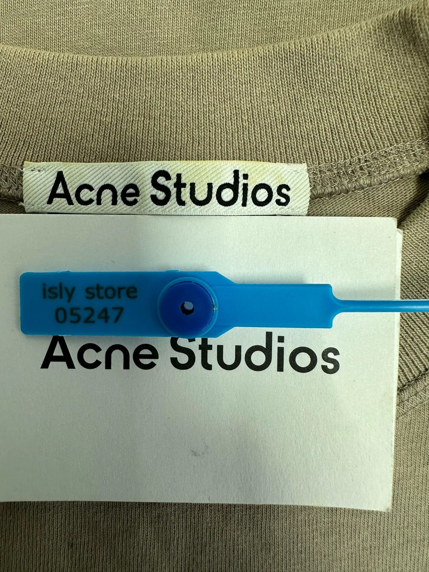 Acne Studios Acne Studios Logo Print T-Shirt XS Size US XS / EU 42 / 0 - 5 Thumbnail