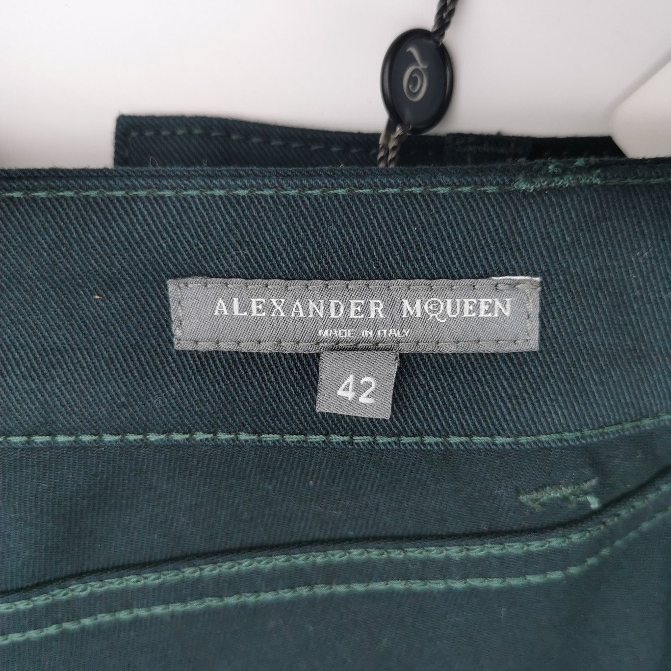 Alexander McQueen Alexander McQueen Women 28 Pants Size 28" / US 6 / IT 42 - 6 Thumbnail