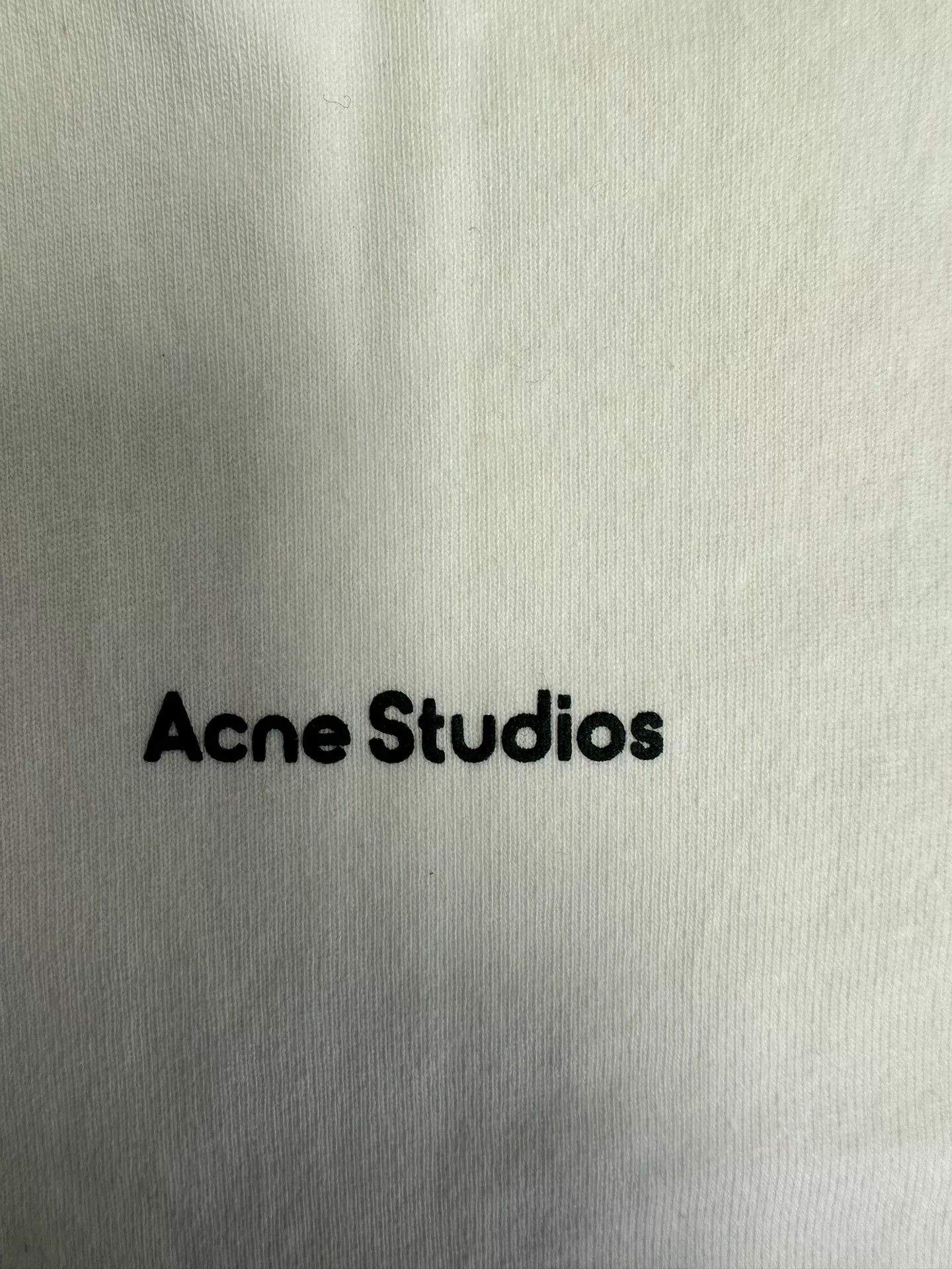 Acne Studios Acne Studios Logo Long Sleeve T-Shirt XS Size US XS / EU 42 / 0 - 4 Thumbnail