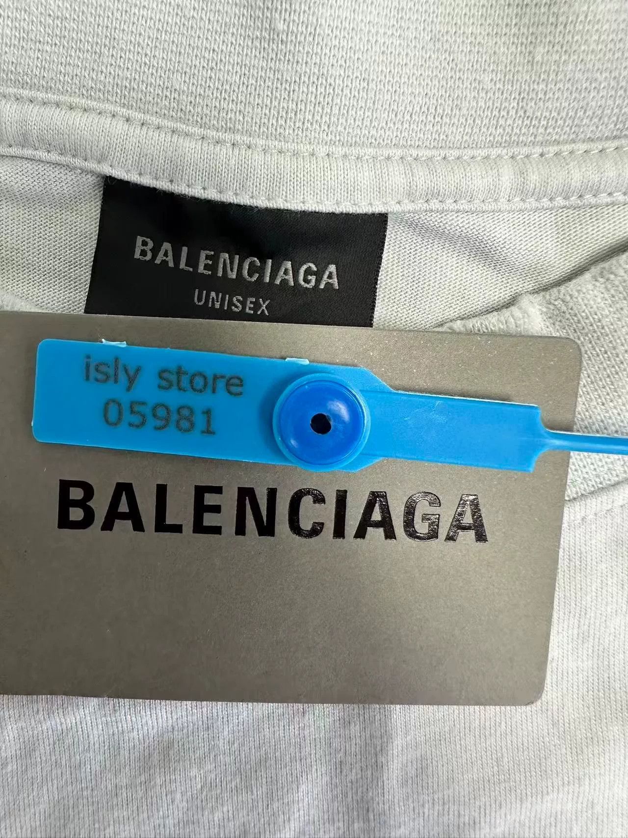 Balenciaga Balenciaga Metal Print Long Sleeve T-Shirt Size 2 Size US M / EU 48-50 / 2 - 5 Thumbnail