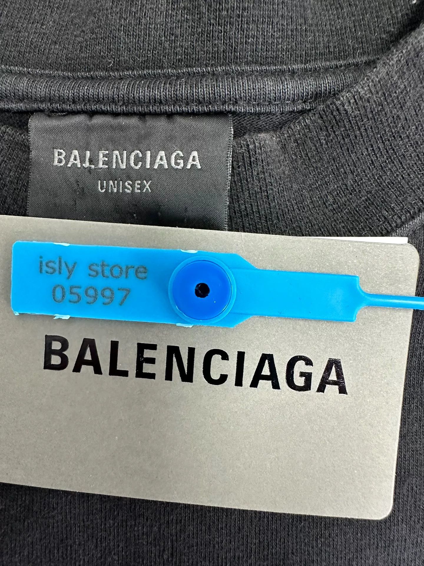 Balenciaga Balenciaga Rhinestone Logo T-Shirt Size S Size US S / EU 44-46 / 1 - 5 Thumbnail