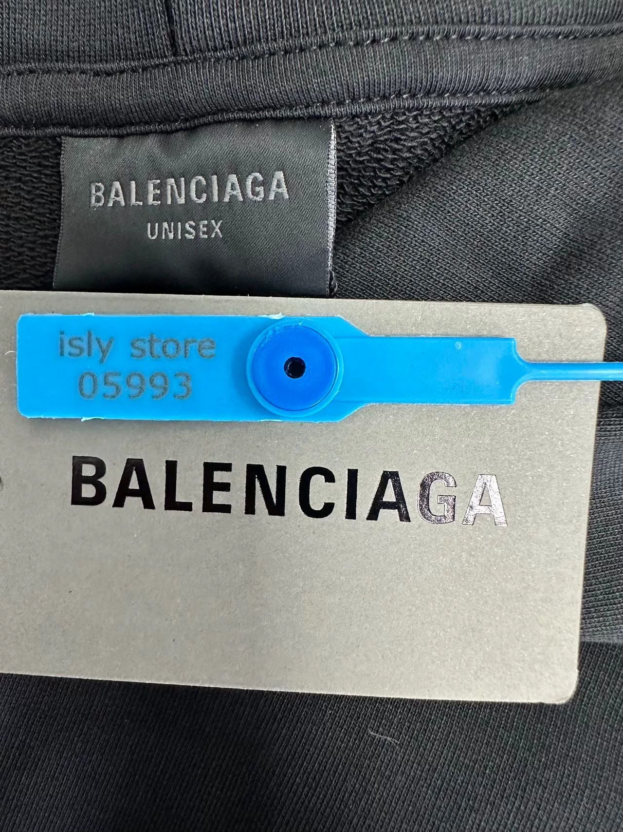 Balenciaga Balenciaga Back Logo Print Hoodie Size M Size US M / EU 48-50 / 2 - 5 Thumbnail