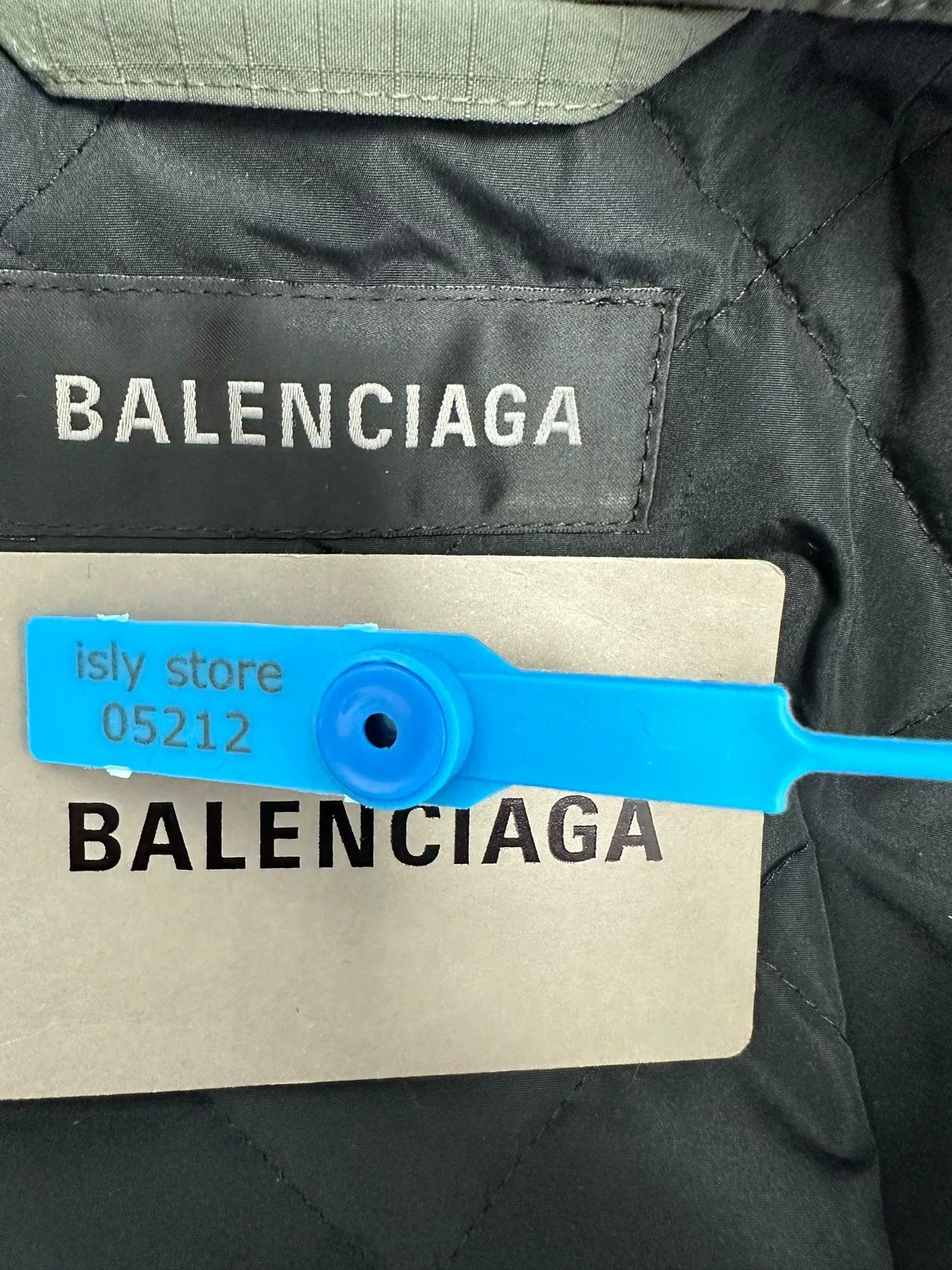 Balenciaga Balenciaga Embroidered Logo Grid Jacket Size 1 Size US S / EU 44-46 / 1 - 5 Thumbnail