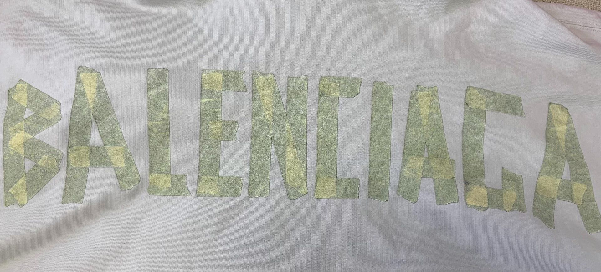 Balenciaga Balenciaga Tape Logo Distressed Hoodie XS Size US XS / EU 42 / 0 - 4 Thumbnail