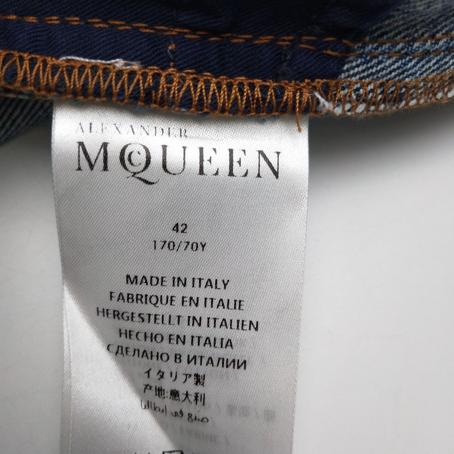 Alexander McQueen Alexander McQueen Women 28 Pants Size 28" / US 6 / IT 42 - 8 Thumbnail