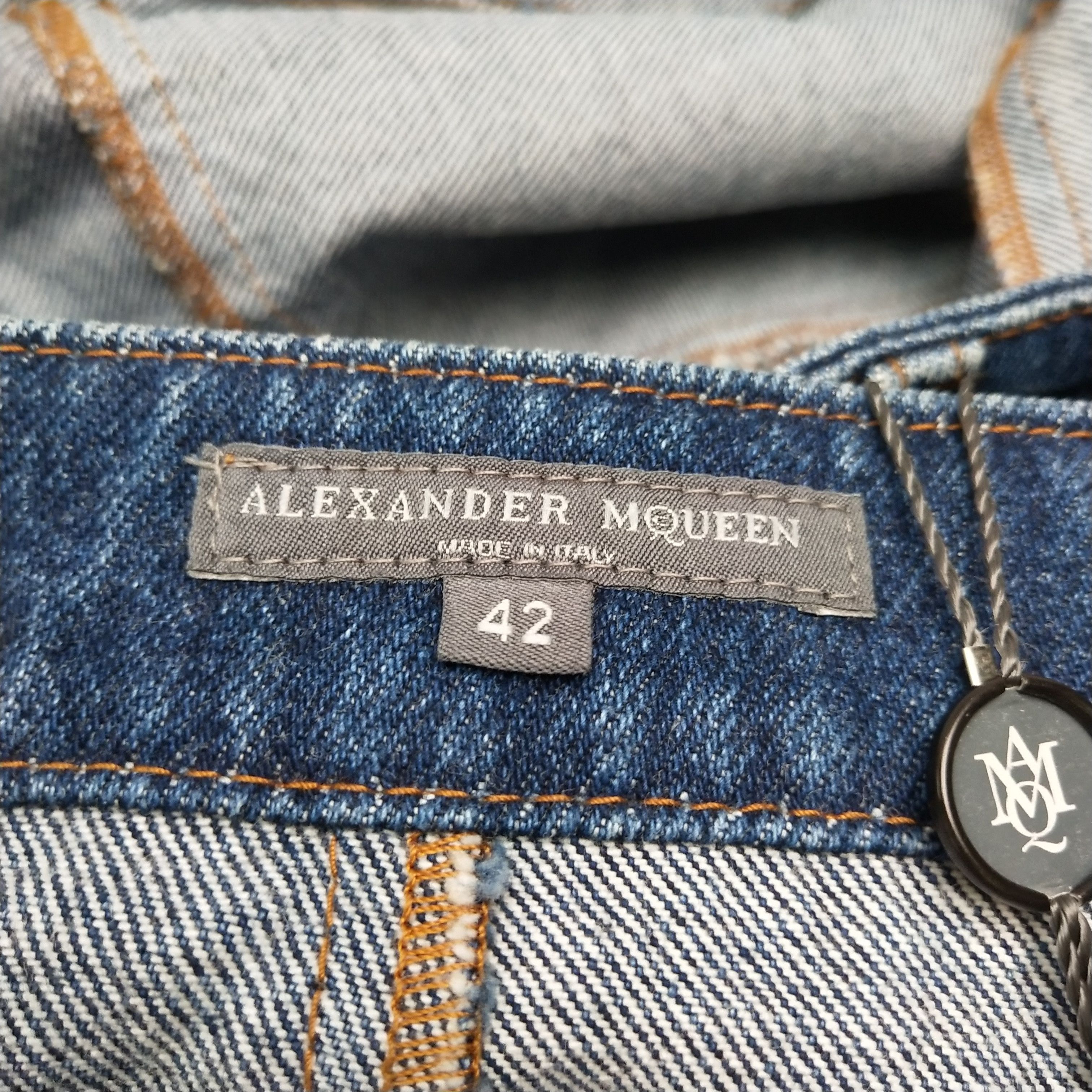 Alexander McQueen Alexander McQueen Women 28 Pants Size 28" / US 6 / IT 42 - 6 Thumbnail