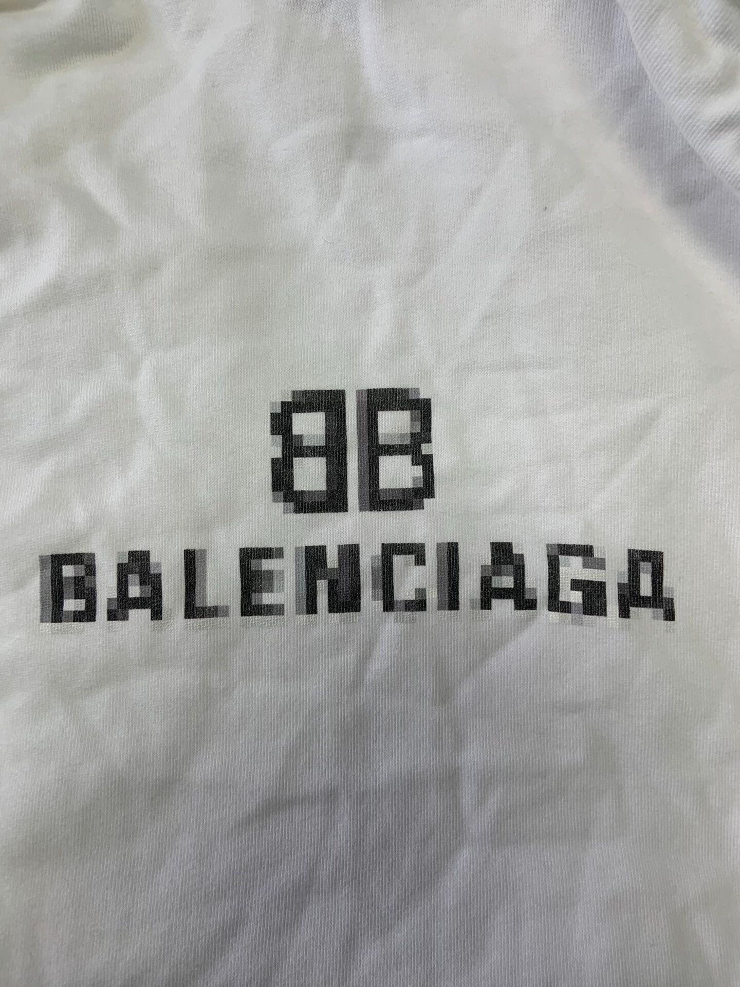 Balenciaga Balenciaga Pixel Logo Hoodie Size XS Size US XS / EU 42 / 0 - 4 Thumbnail