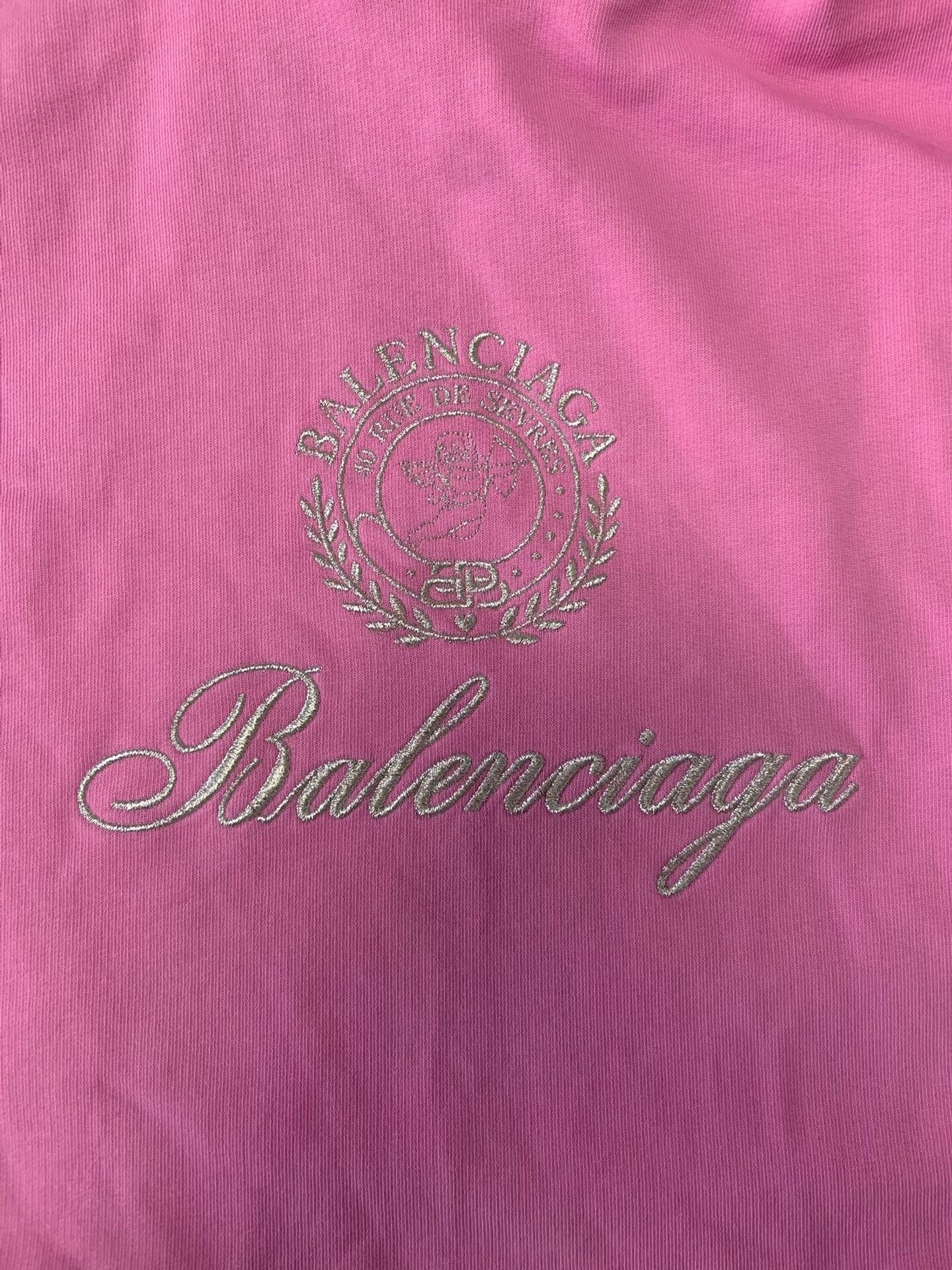 Balenciaga Balenciaga Cupid Crest Embroidered Hoodie S Size US S / EU 44-46 / 1 - 4 Thumbnail