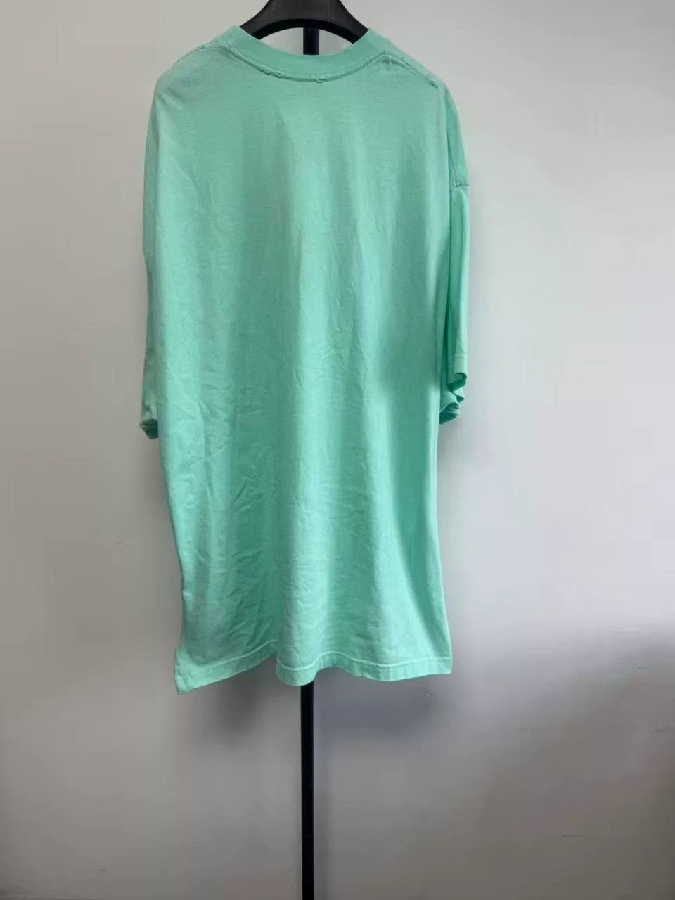 Balenciaga Balenciaga Mint Embroidered Logo T-Shirt Size 3 Size US L / EU 52-54 / 3 - 3 Thumbnail