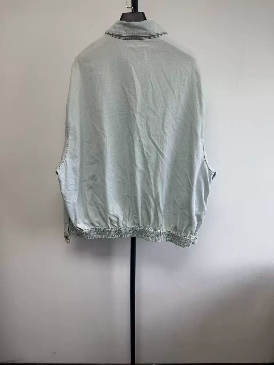Miu Miu Miu Miu Embroidered Striped Denim Jacket Size 36 Size XS / US 0-2 / IT 36-38 - 3 Thumbnail