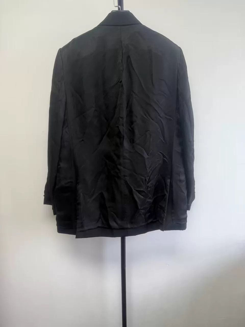 Balenciaga Balenciaga Solid Black Blazer Size 36R Size 36R - 3 Thumbnail