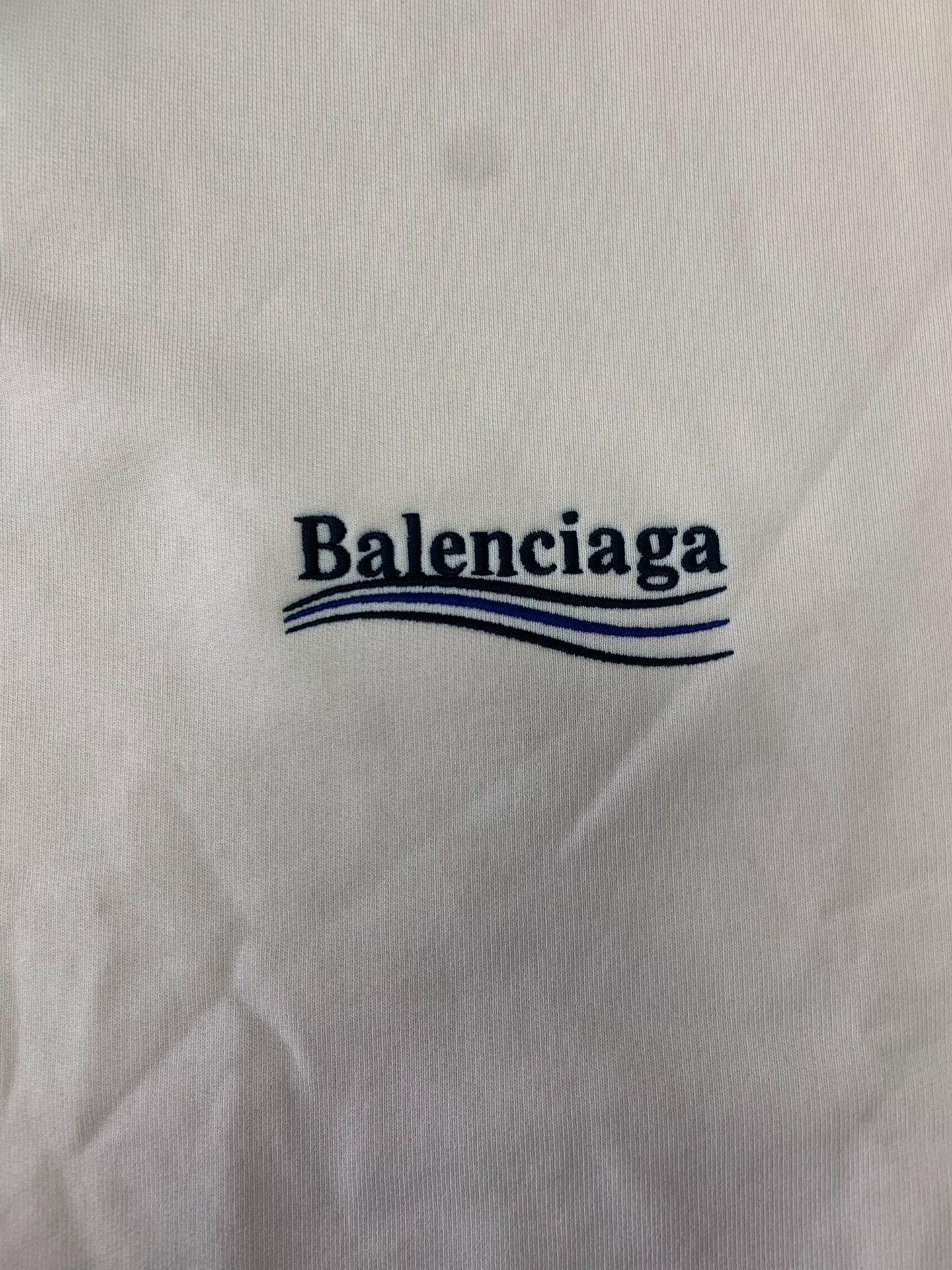 Balenciaga Balenciaga Beige Campaign Logo Sweatshirt L Size L / US 10 / IT 46 - 4 Thumbnail