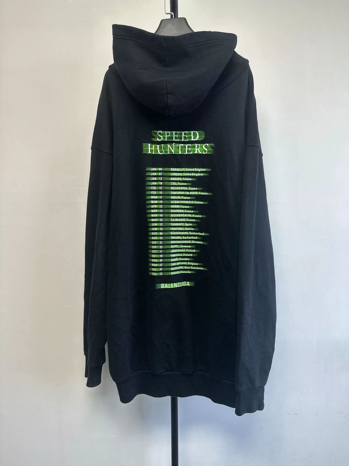 Balenciaga Balenciaga Speed Hunters Graphic Hoodie Size M Size US M / EU 48-50 / 2 - 3 Thumbnail