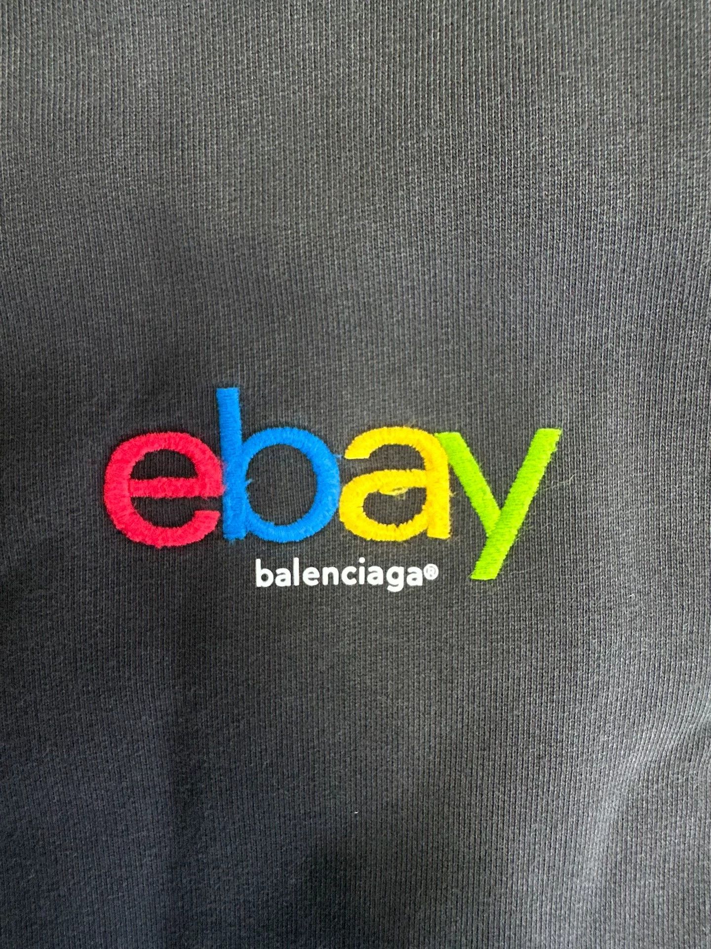 Balenciaga Balenciaga eBay Logo Sweatpants XS Size US 28 / EU 44 - 4 Thumbnail