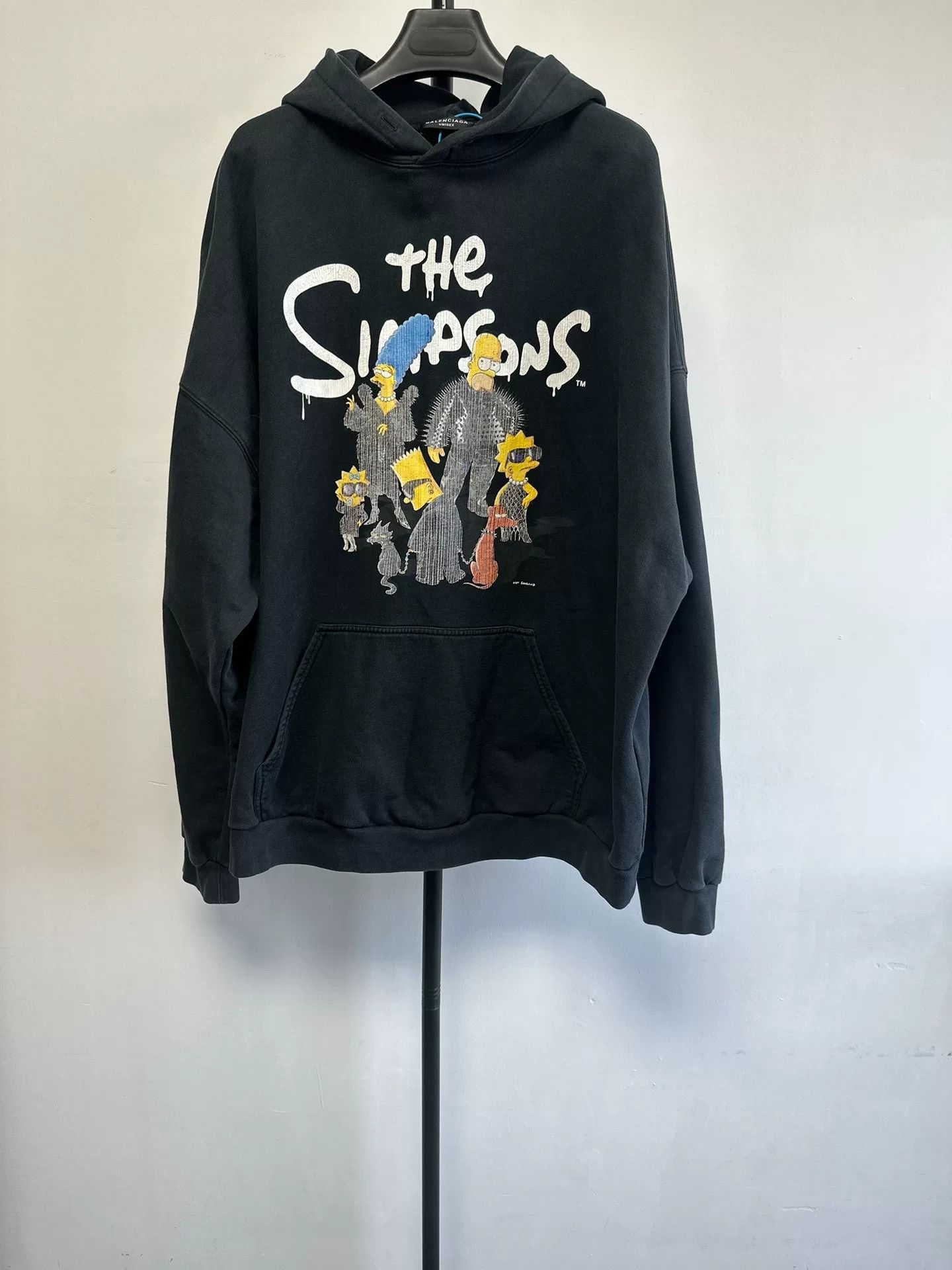 Balenciaga Balenciaga Simpsons Graphic Hoodie Size 3 Size US L / EU 52-54 / 3 - 2 Thumbnail