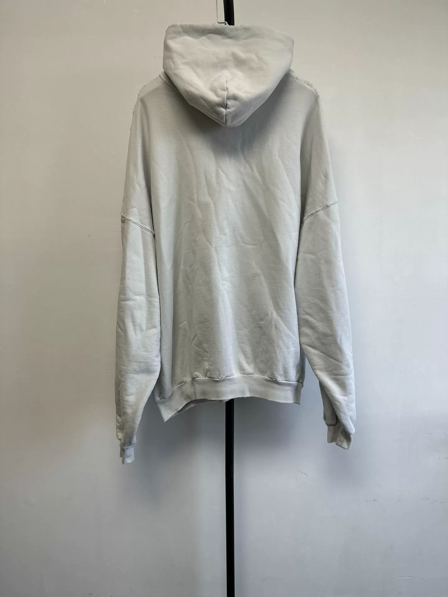 Balenciaga Balenciaga Dripping Logo Hoodie XXS Size US XXS / EU 40 - 3 Thumbnail