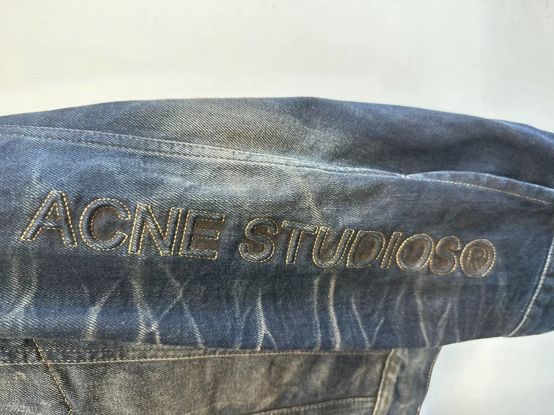 Acne Studios Acne Studios Faded Leather Collar Barn Jacket XXS Size US XXS / EU 40 - 4 Thumbnail