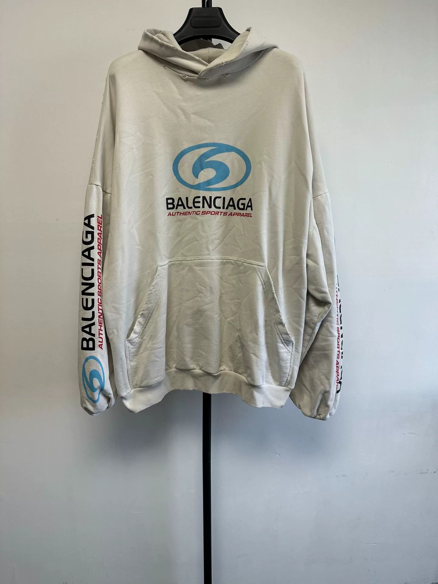 Balenciaga Balenciaga Authentic Sports Logo Hoodie 1 Size US S / EU 44-46 / 1 - 2 Thumbnail