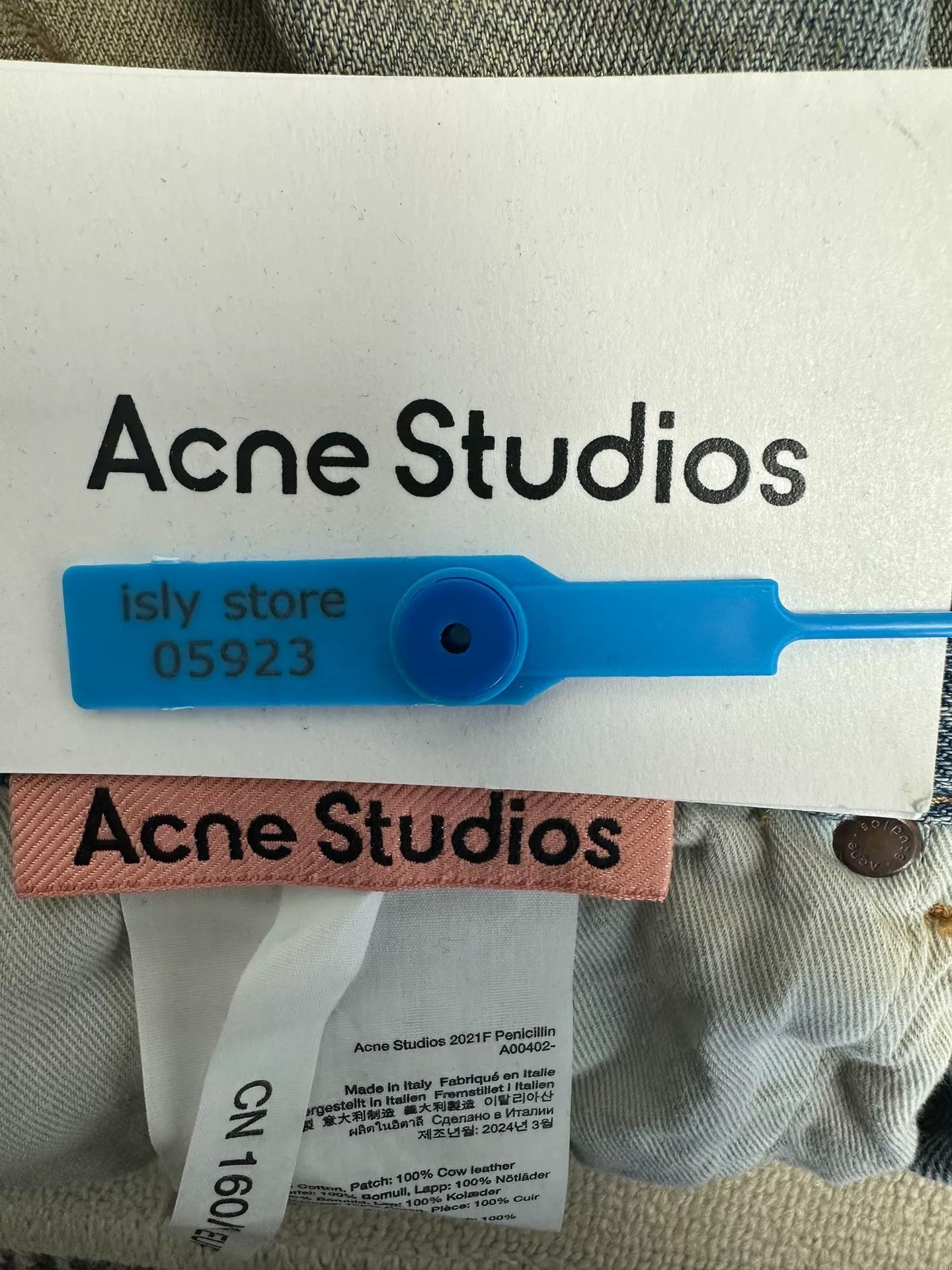 Acne Studios Acne Studios Penicillin Distressed Jeans 25 Size US 26 / EU 42 - 5 Thumbnail
