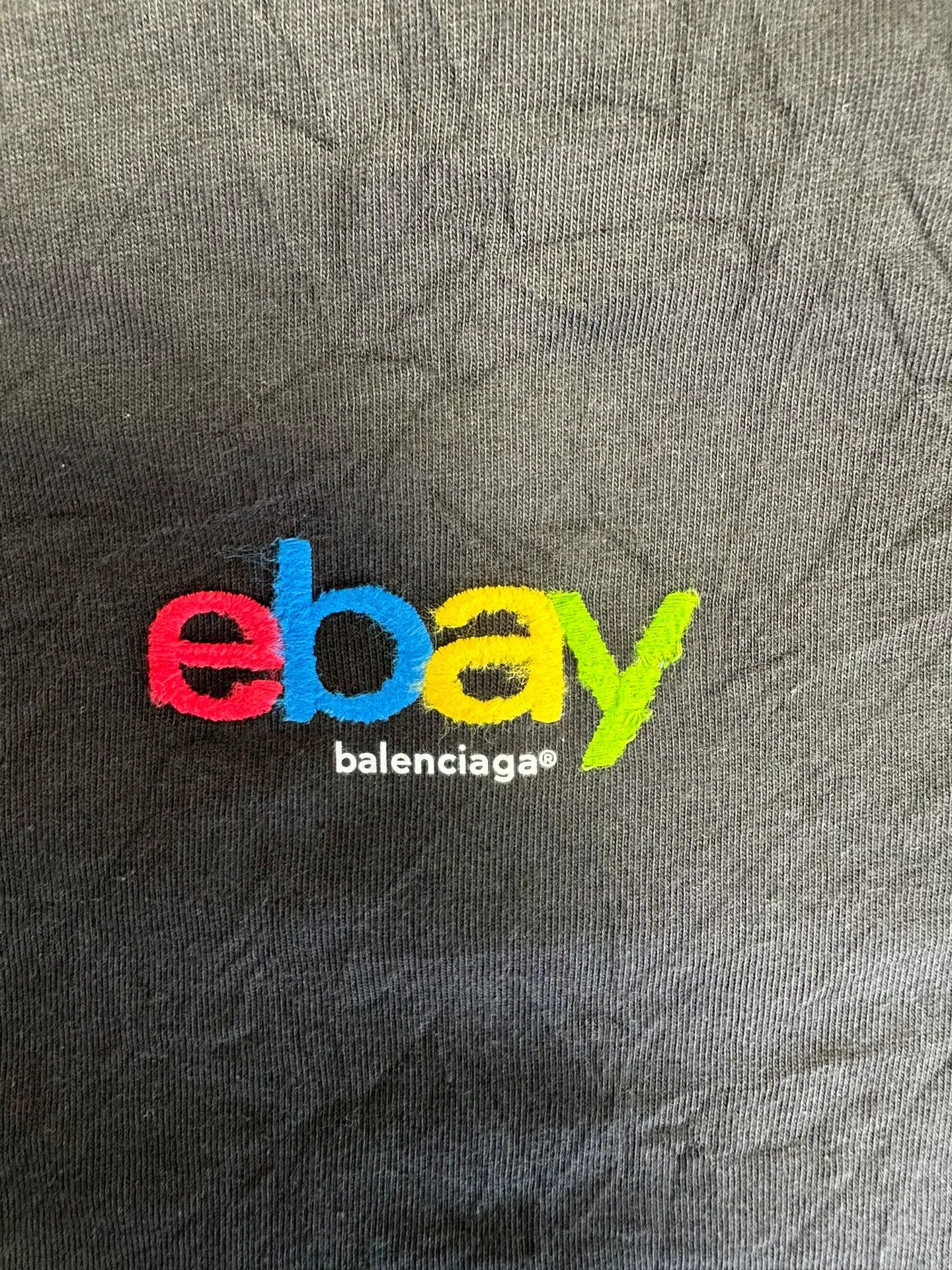 Balenciaga Balenciaga eBay Print T-Shirt Size 1 Size US S / EU 44-46 / 1 - 4 Thumbnail
