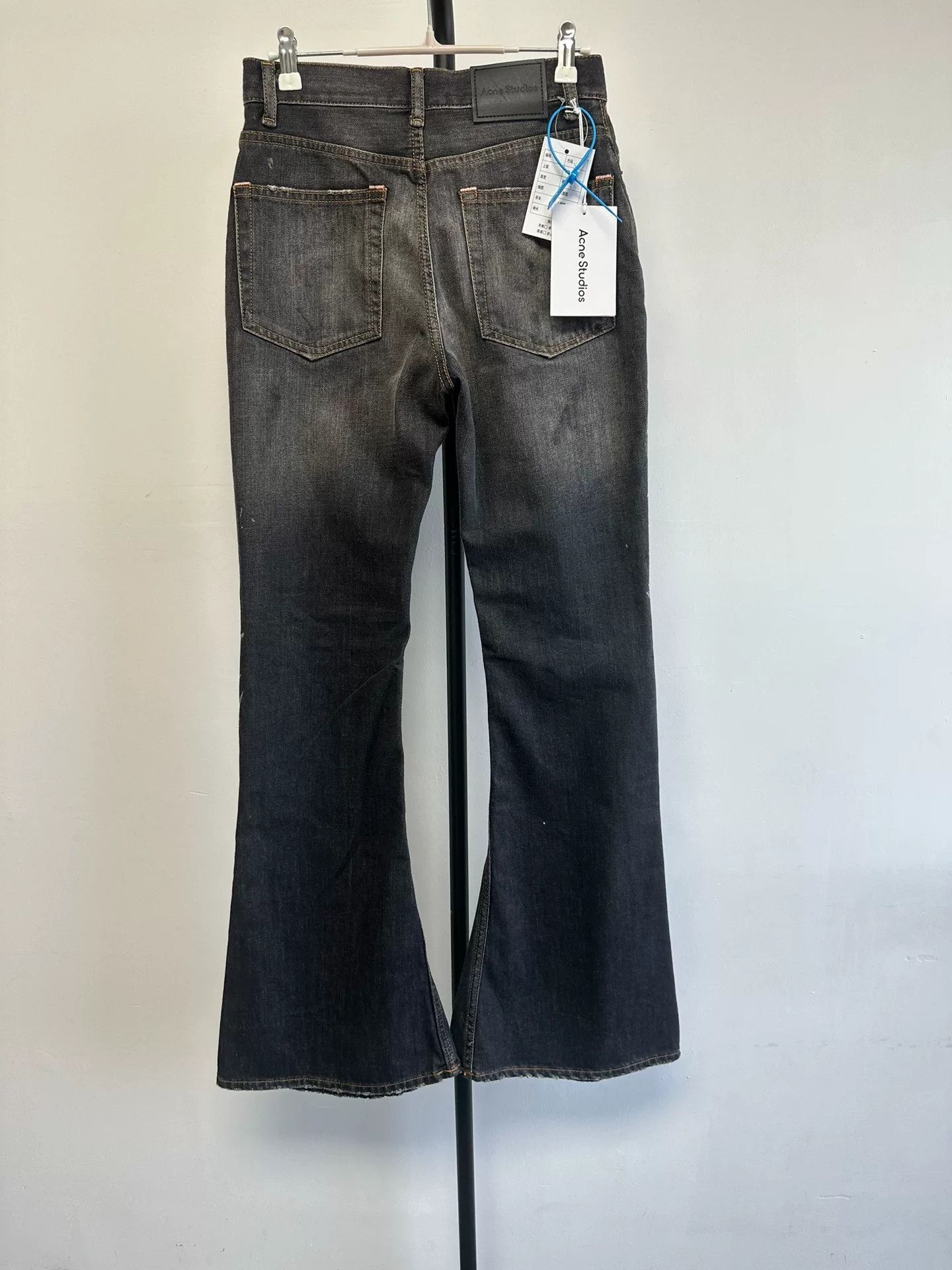 Acne Studios Acne Studios Black Trafalgar Flare Jeans XS Size 25" / US 0 / IT 36 - 3 Thumbnail