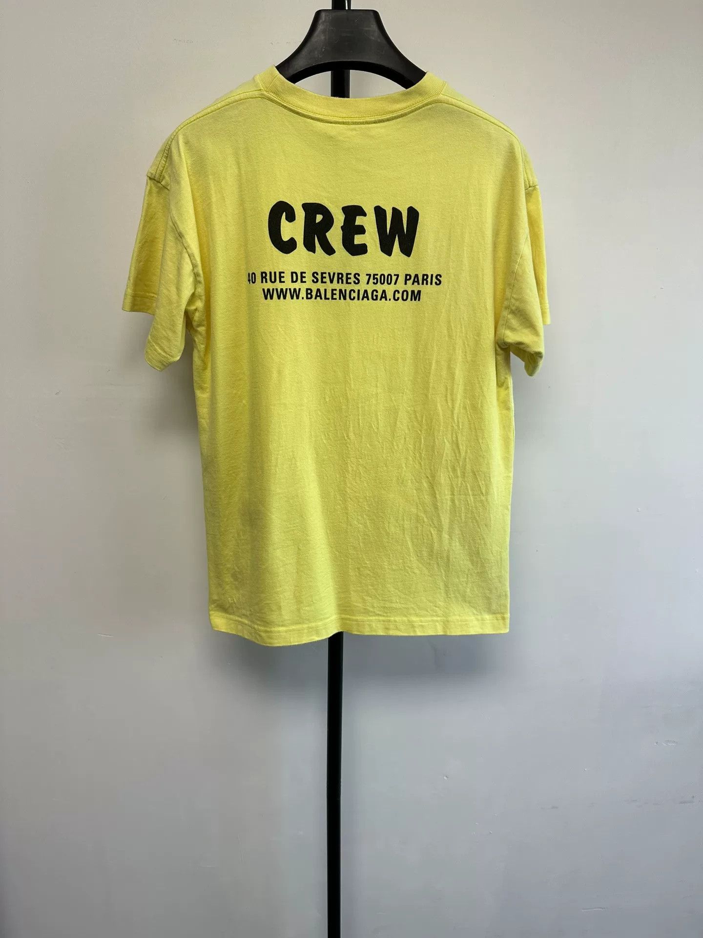 Balenciaga Balenciaga Crew Print Short Sleeve T-Shirt XS Size US XS / EU 42 / 0 - 3 Thumbnail
