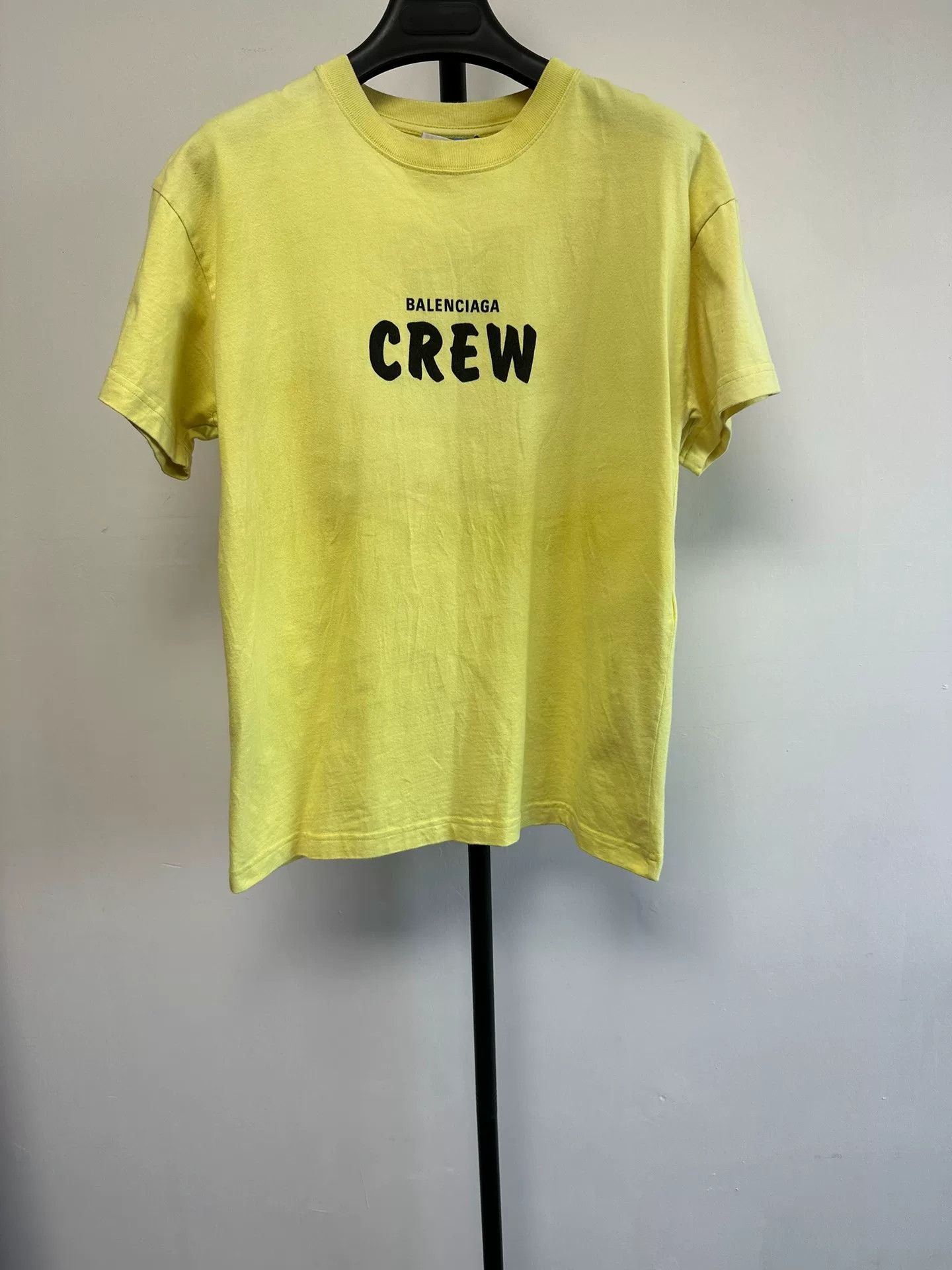 Balenciaga Balenciaga Crew Print Short Sleeve T-Shirt XS Size US XS / EU 42 / 0 - 2 Thumbnail