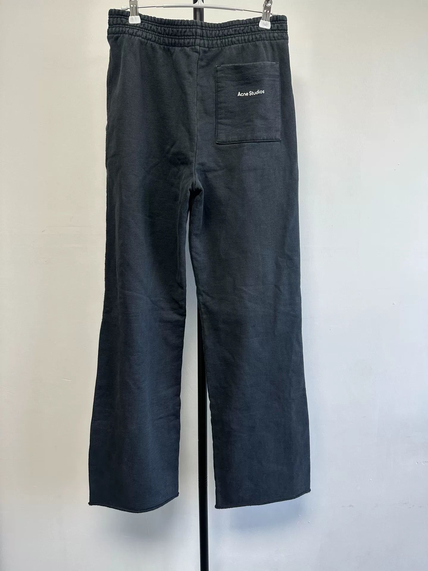 Acne Studios Acne Studios Black Cotton Sweatpants XS Size US 28 / EU 44 - 3 Thumbnail