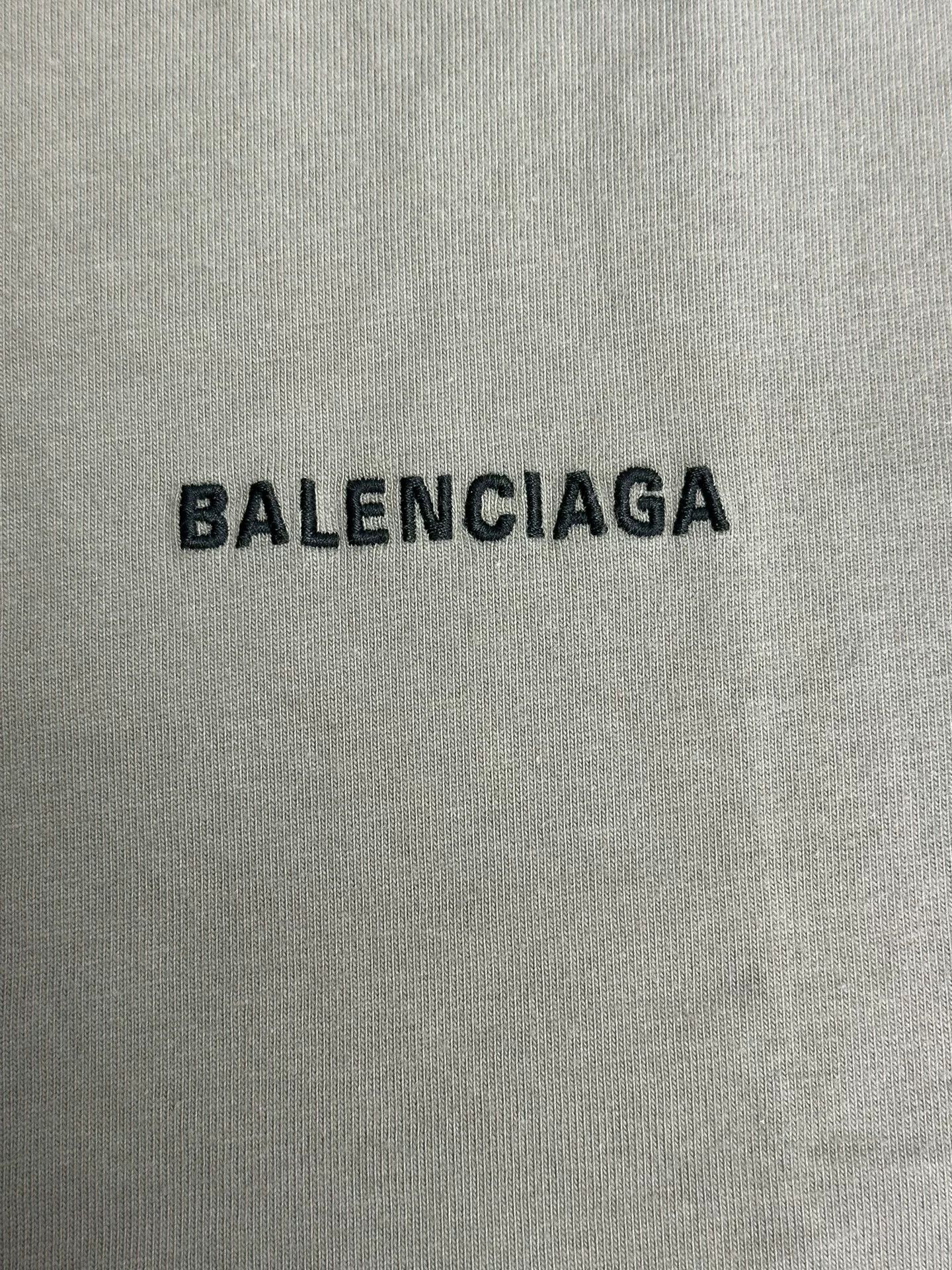 Balenciaga Balenciaga Logo Embroidered T-Shirt Green M Size US M / EU 48-50 / 2 - 4 Thumbnail