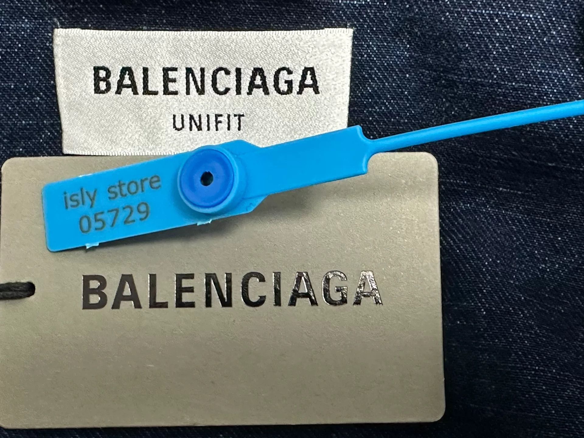 Balenciaga Balenciaga Embroidered Denim Jacket US S Size US S / EU 44-46 / 1 - 5 Thumbnail