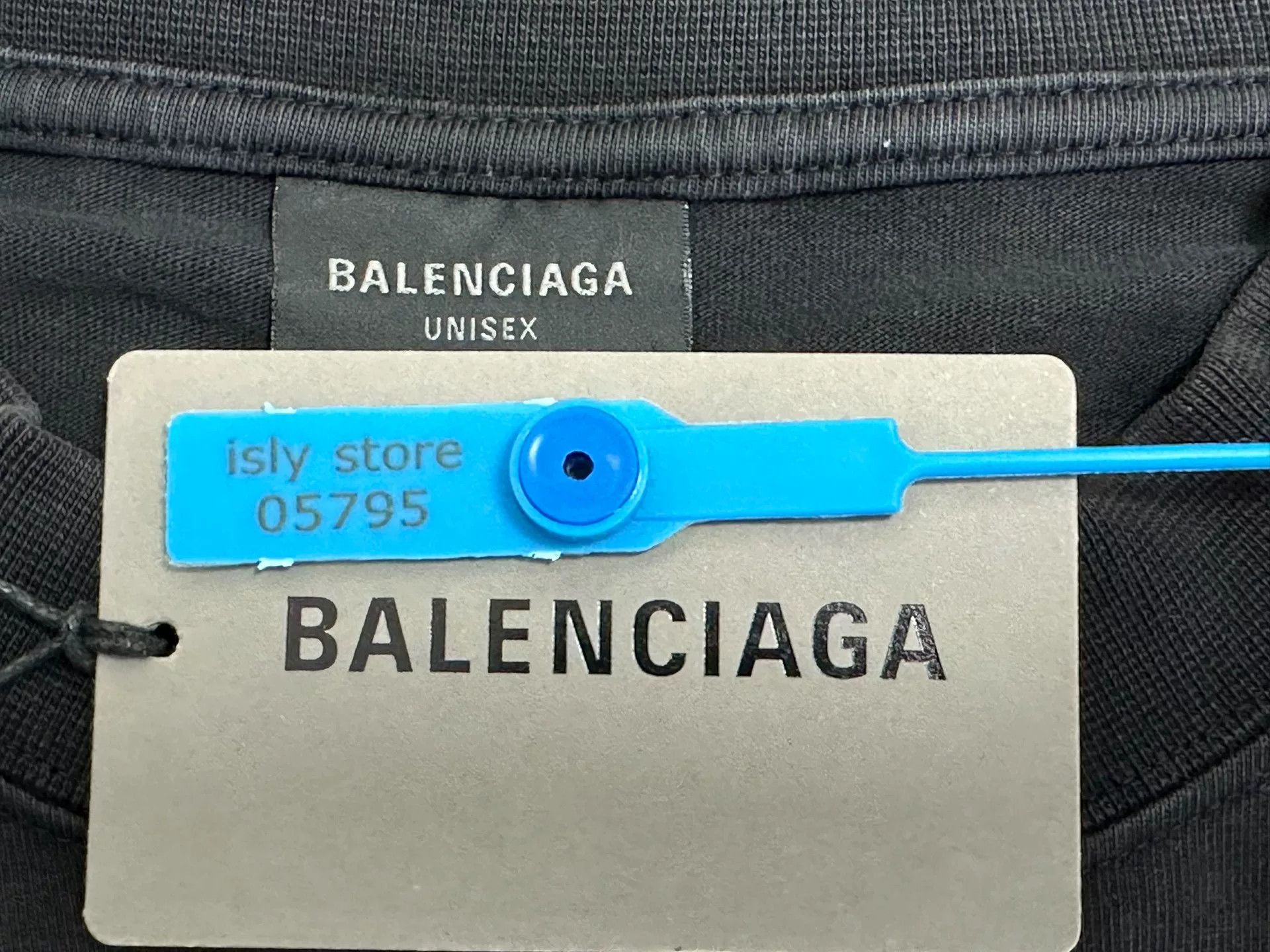 Balenciaga Balenciaga Label Print T-Shirt Size 2 Size US M / EU 48-50 / 2 - 5 Thumbnail