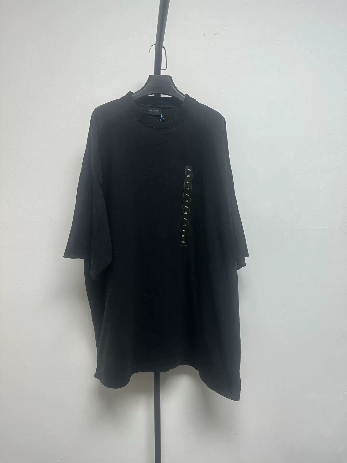 Balenciaga Balenciaga Label Print T-Shirt Size 2 Size US M / EU 48-50 / 2 - 2 Thumbnail