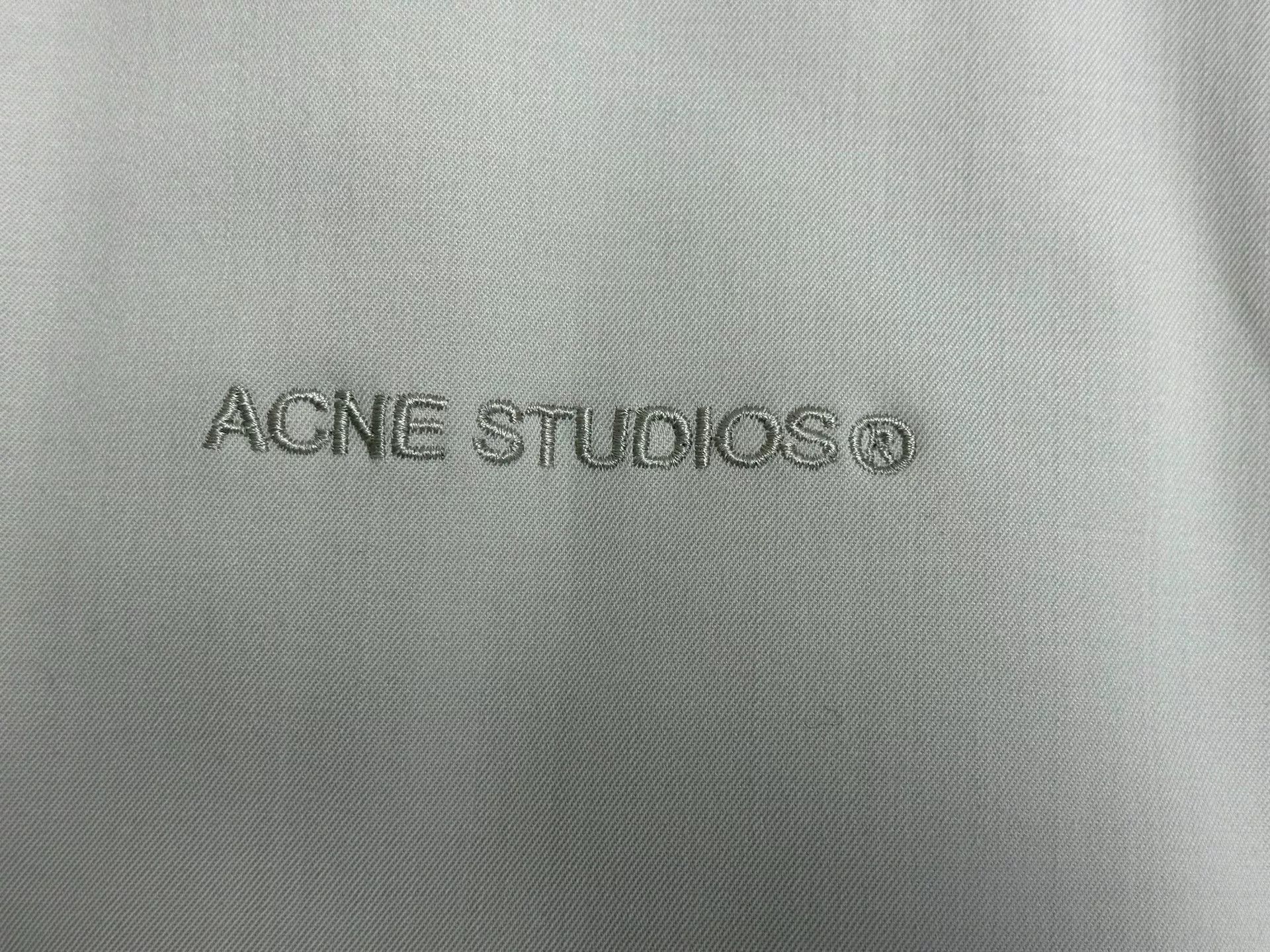 Acne Studios Acne Studios Grey Zip Bomber Jacket 46 Size US S / EU 44-46 / 1 - 4 Thumbnail