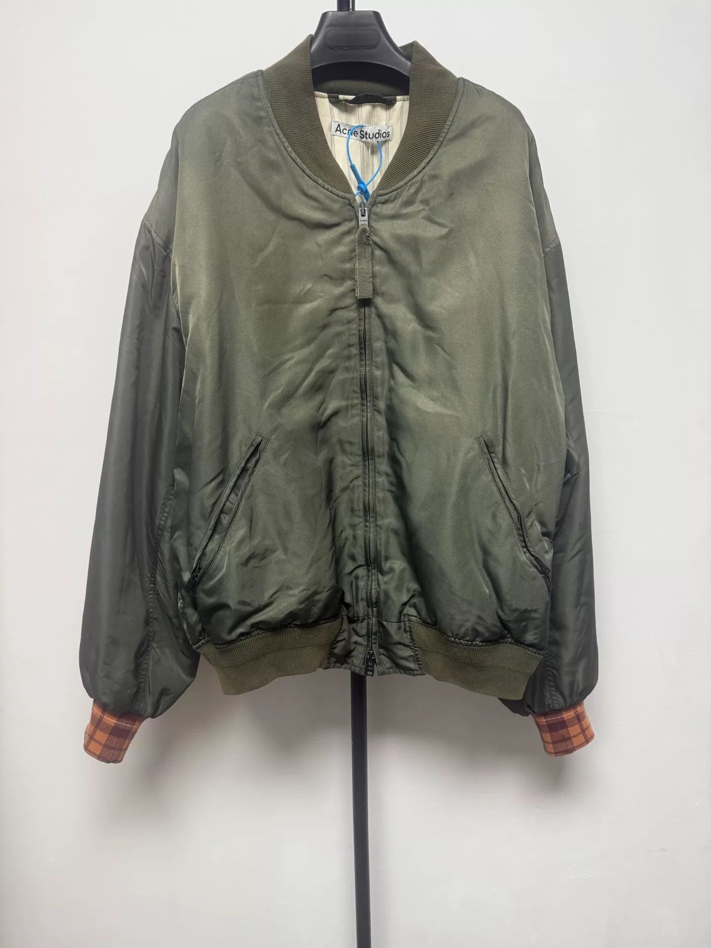 Acne Studios Acne Studios Full Zip Bomber Jacket 46 Size US S / EU 44-46 / 1 - 2 Thumbnail