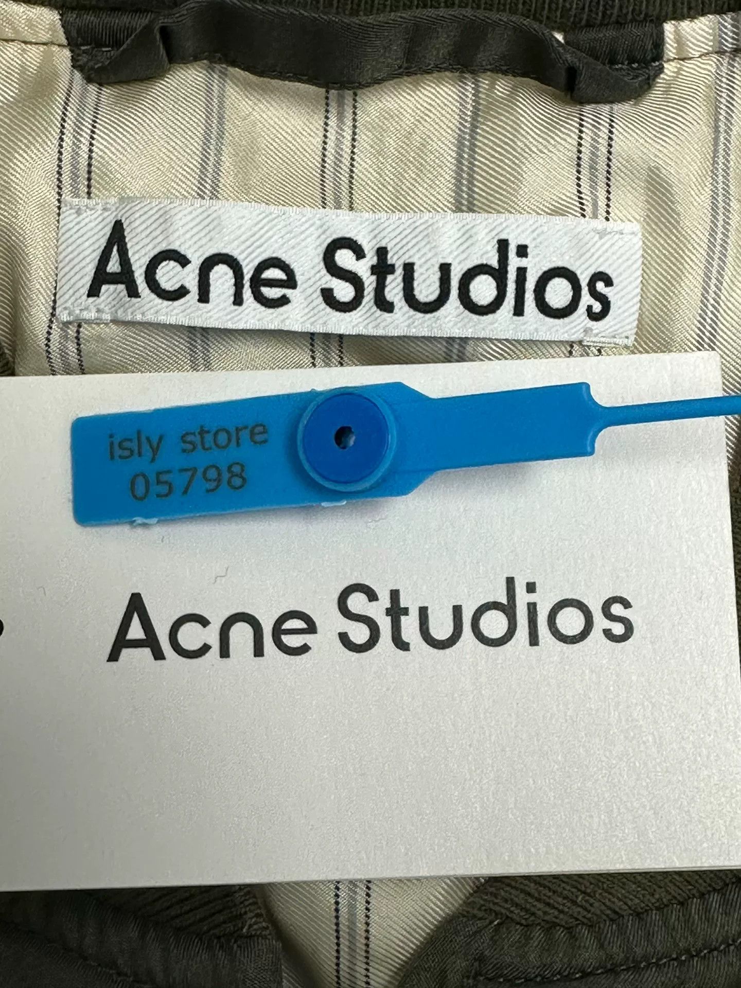 Acne Studios Acne Studios Full Zip Bomber Jacket 46 Size US S / EU 44-46 / 1 - 5 Thumbnail