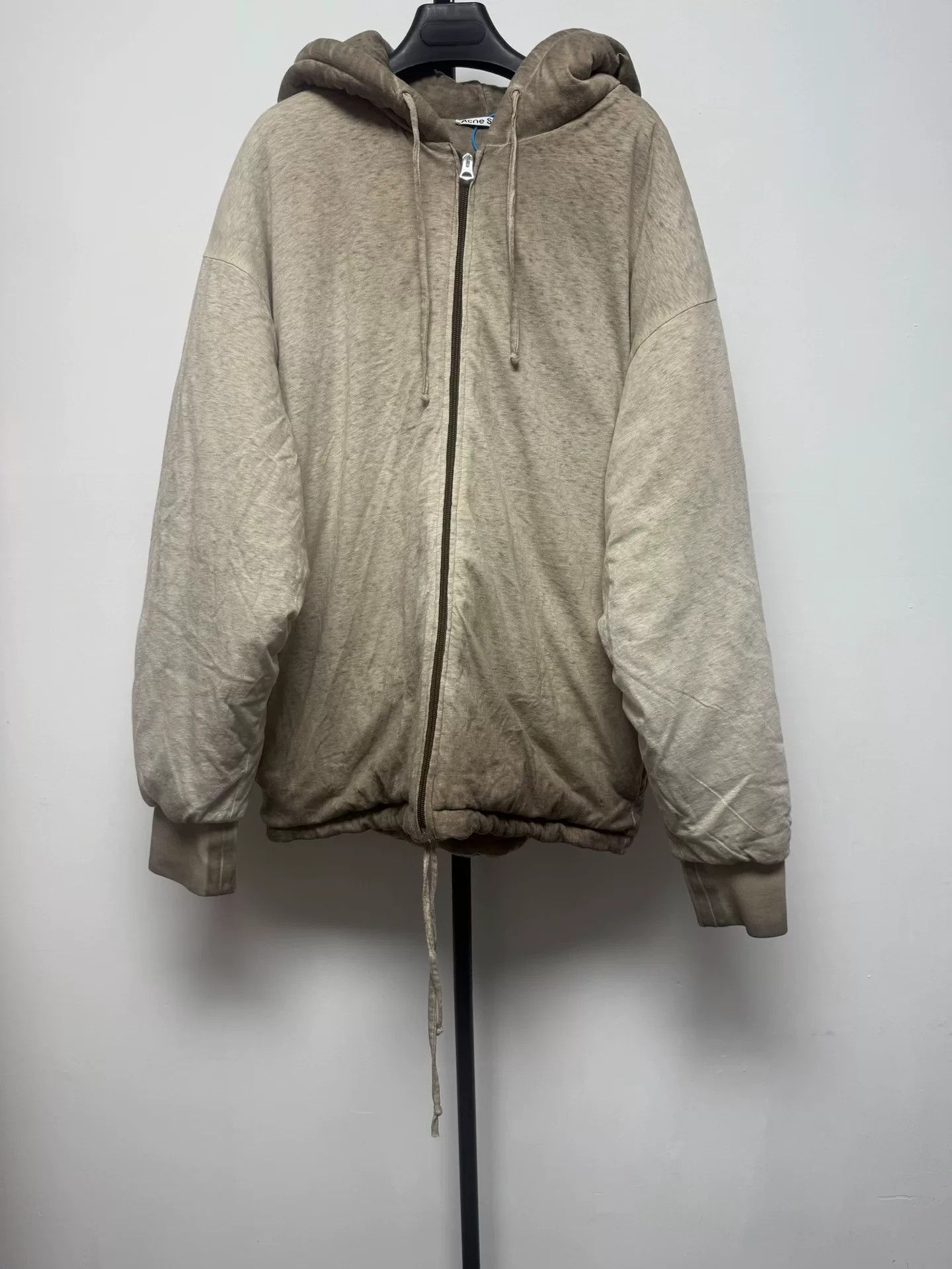 Acne Studios Acne Studios Faded Distressed Padded Hoodie XS Size US XS / EU 42 / 0 - 2 Thumbnail