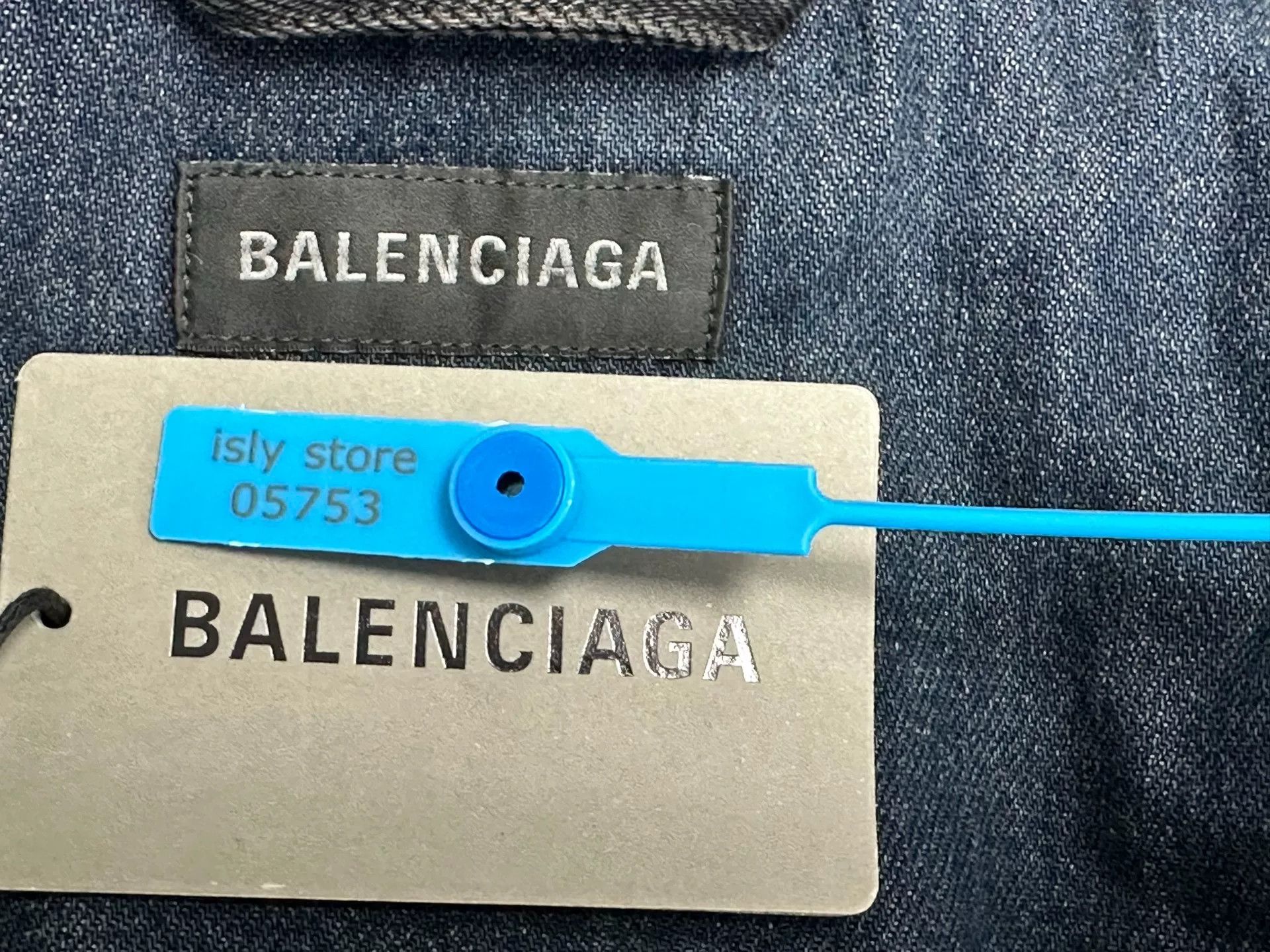 Balenciaga Balenciaga Padded Denim Jacket 48 Size US M / EU 48-50 / 2 - 5 Thumbnail