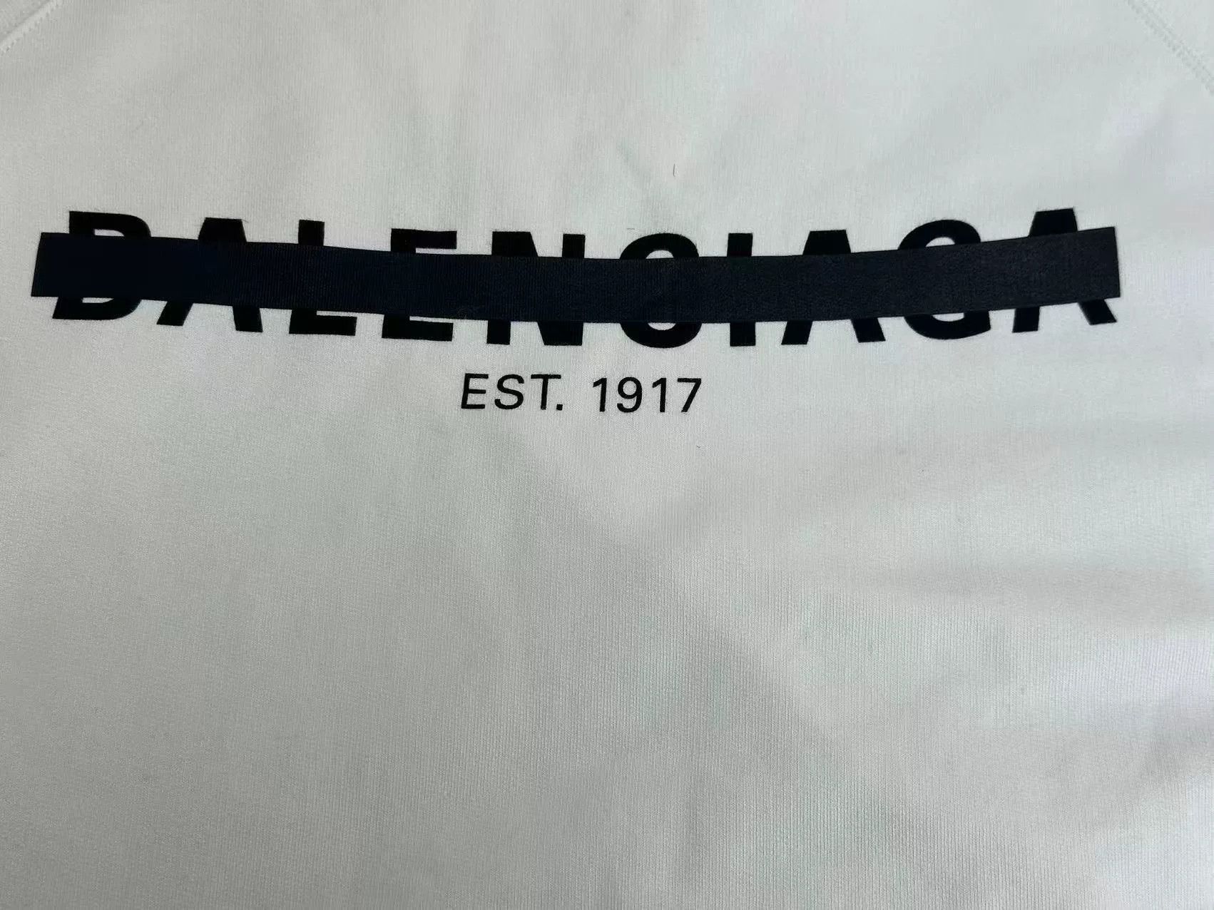 Balenciaga Balenciaga Strike-Through Logo Hoodie Size 2 Size US M / EU 48-50 / 2 - 4 Thumbnail