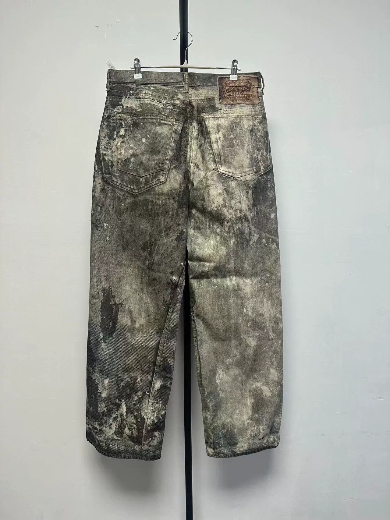 Acne Studios Acne Studios Inkjet Print Distressed Denim 50 Size US 34 / EU 50 - 3 Thumbnail