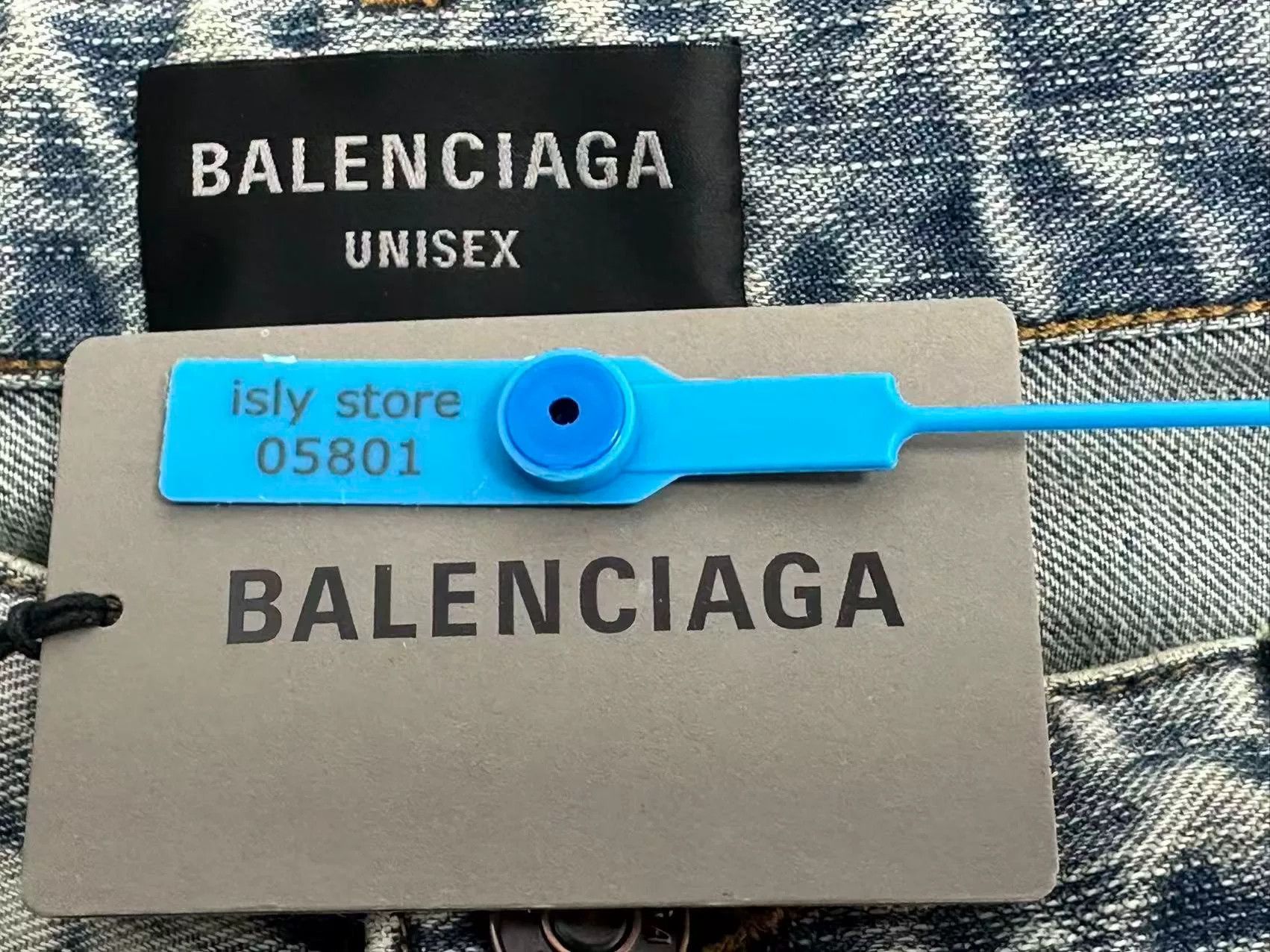 Balenciaga Balenciaga Distressed Straight Denim Jeans M Size US 32 / EU 48 - 5 Thumbnail