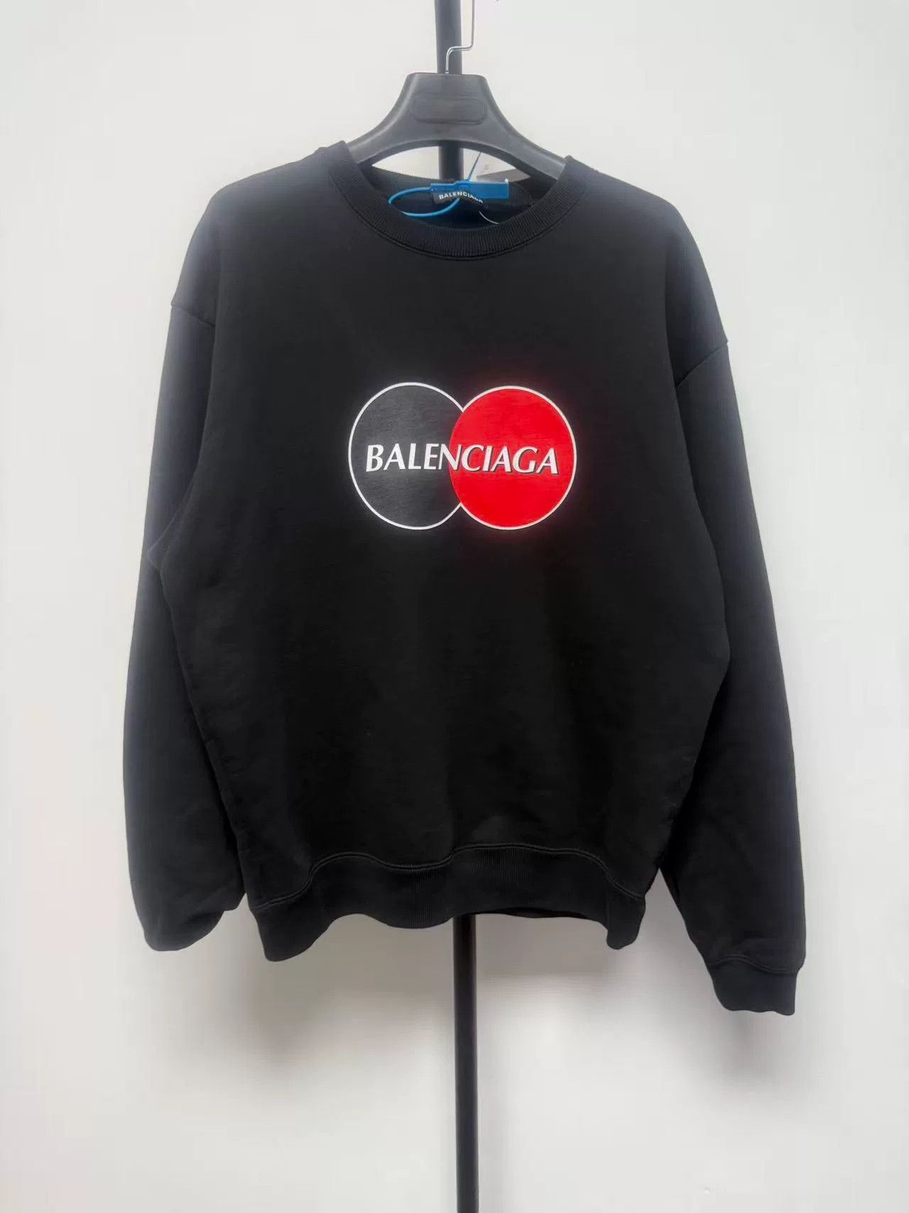Balenciaga Balenciaga Circular Logo Sweatshirt Size S Size US S / EU 44-46 / 1 - 2 Thumbnail