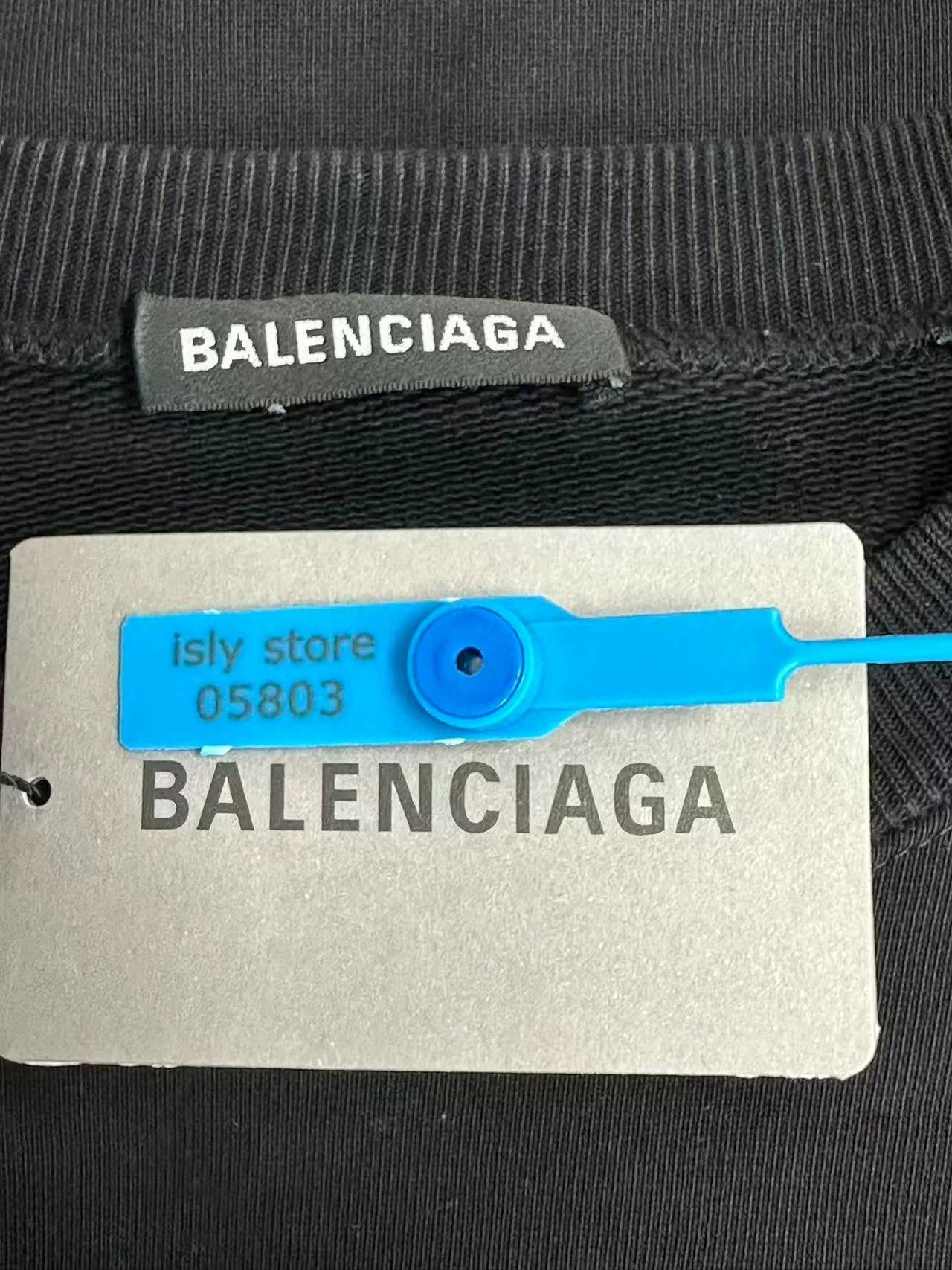 Balenciaga Balenciaga Circular Logo Sweatshirt Size S Size US S / EU 44-46 / 1 - 5 Thumbnail